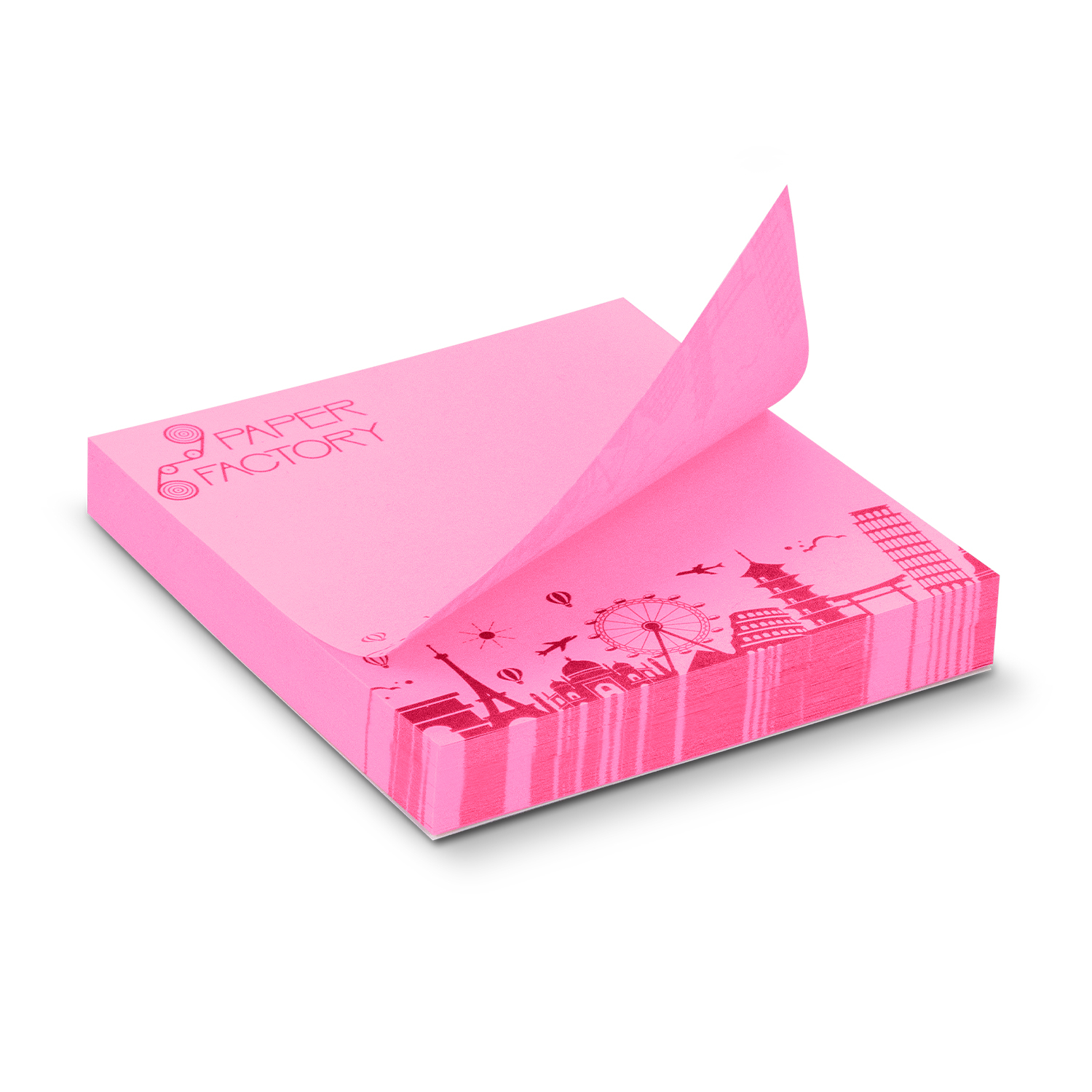 Coloured Sticky Pad 70 x 75mm - 100 Sheets – Image 3