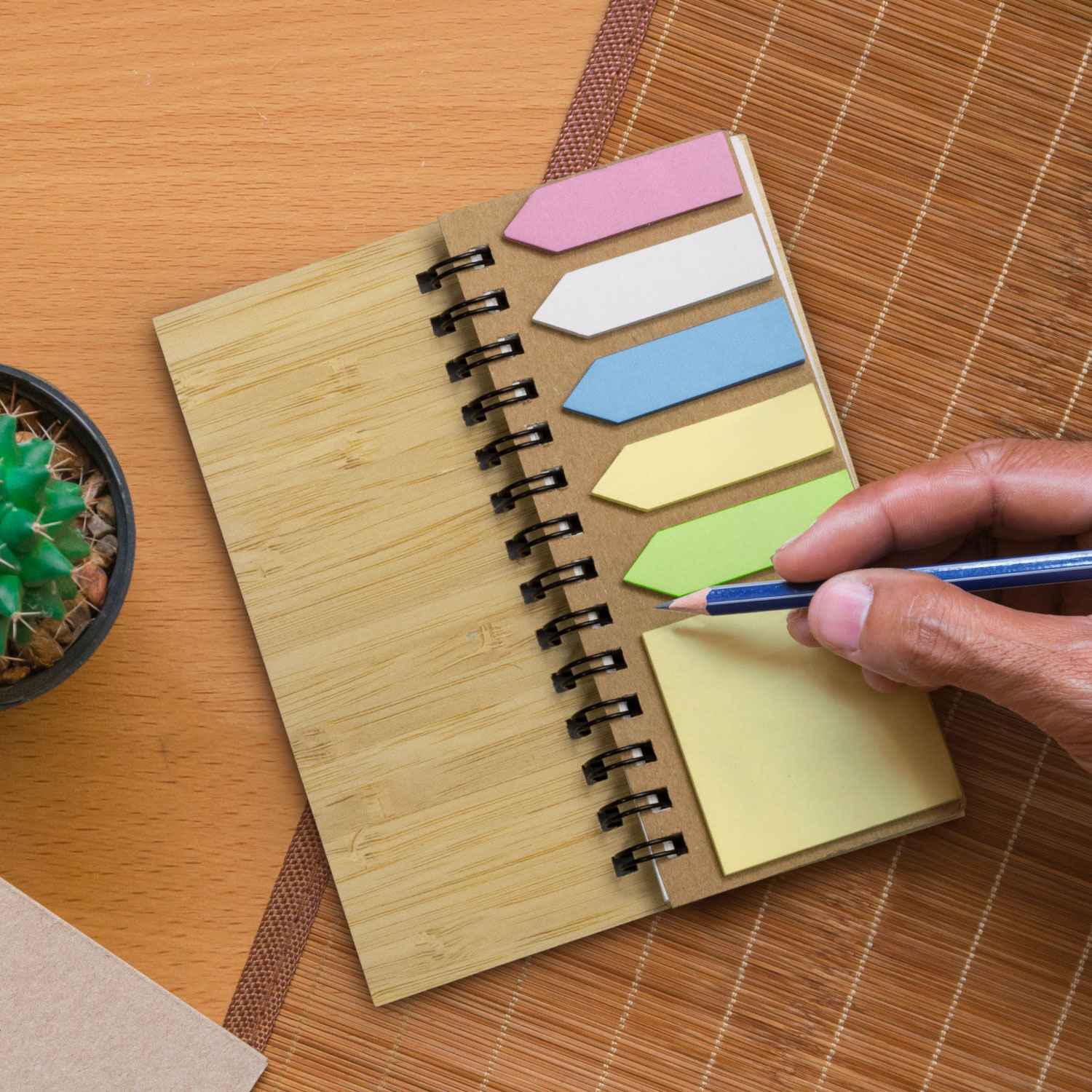 Bamboo Sticky Note Wallet – Image 6