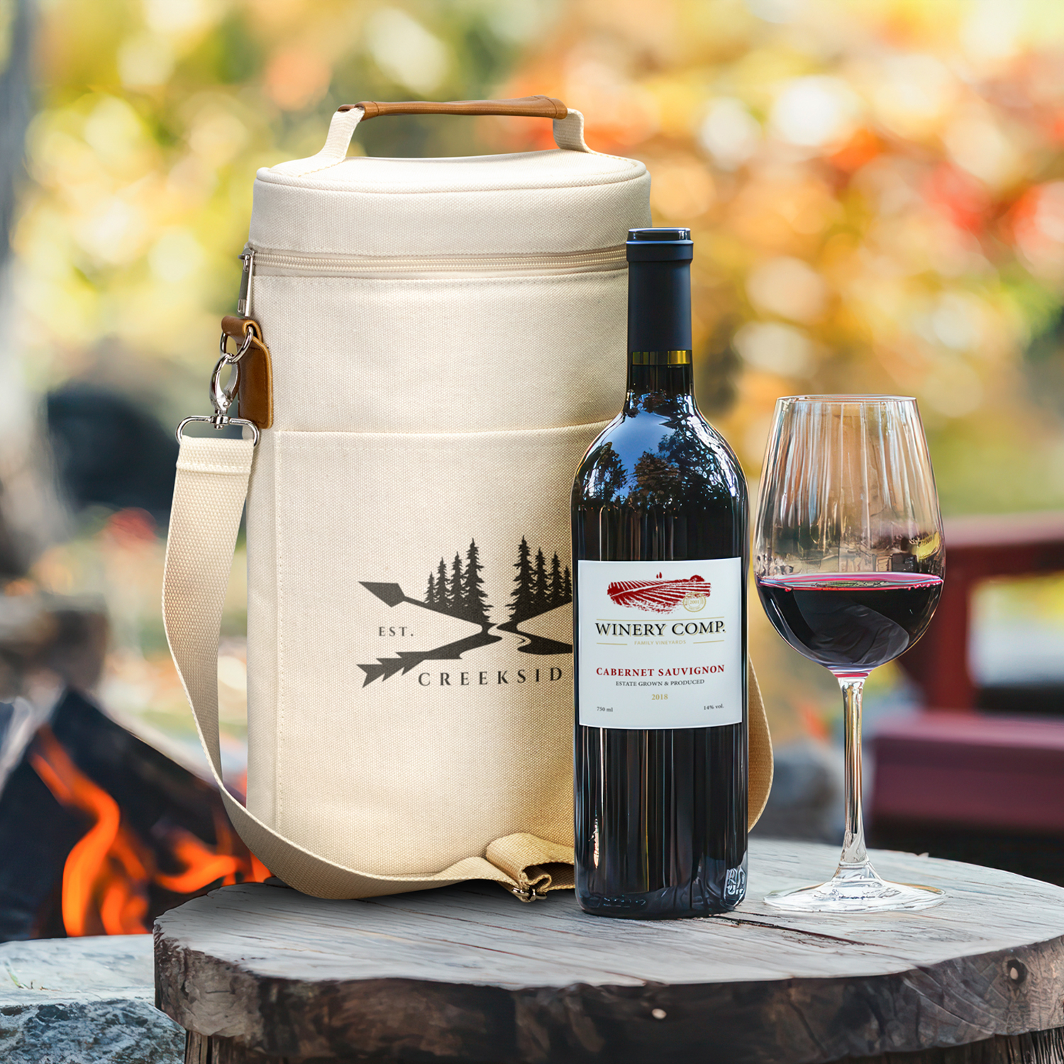 Colton Double Wine Cooler Bag – Image 6