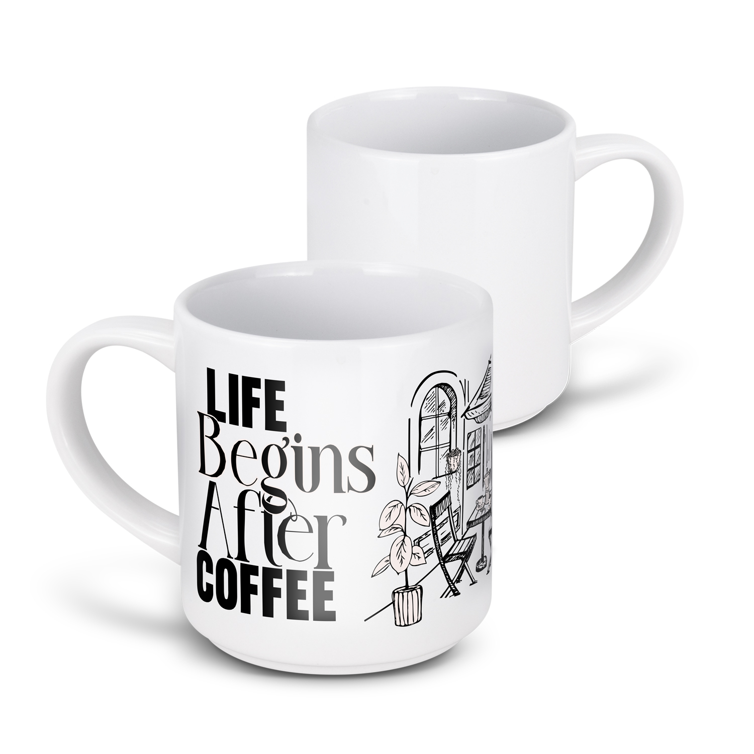 Arista Stackable Coffee Mug – Image 1