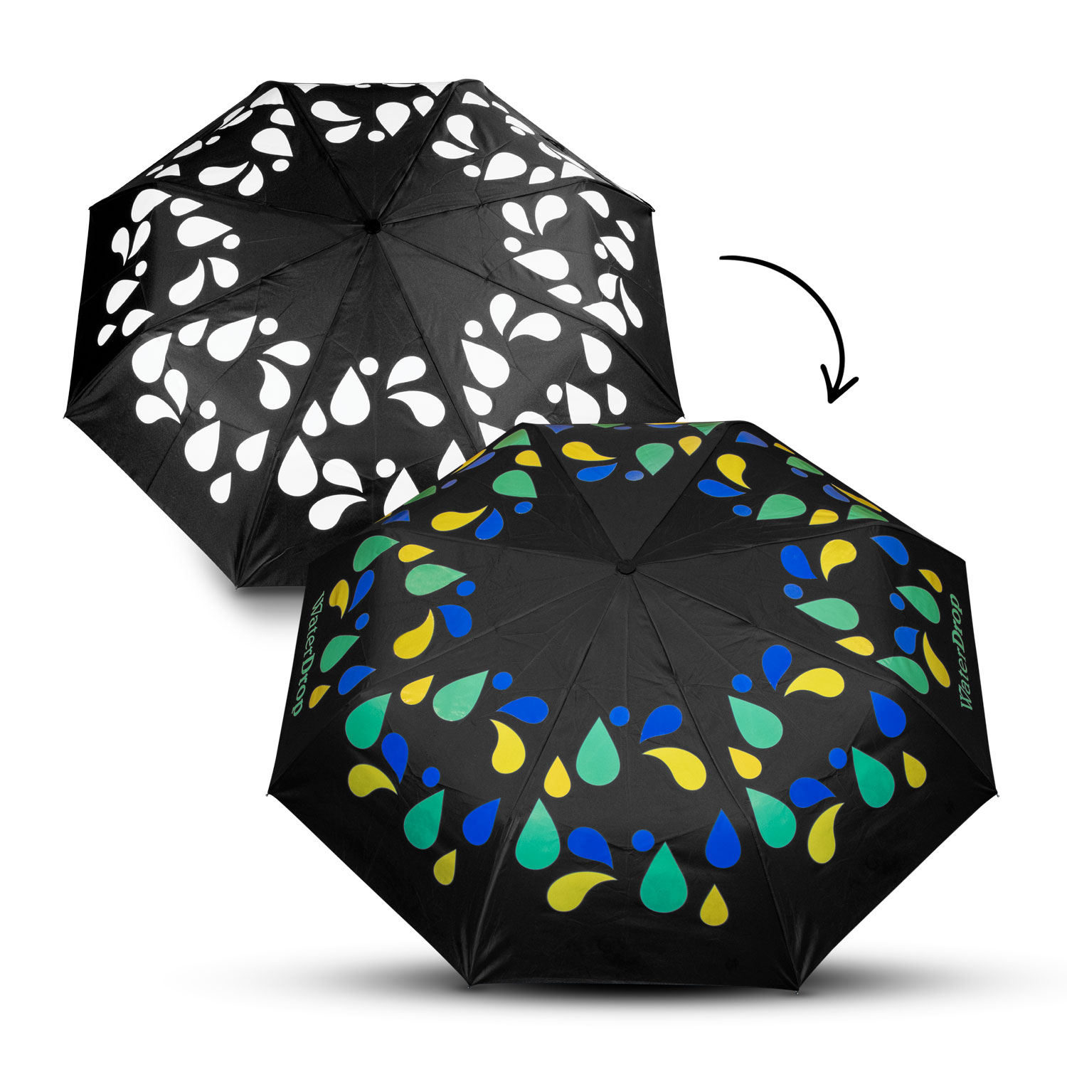 Colour Changing Compact Umbrella – Image 1