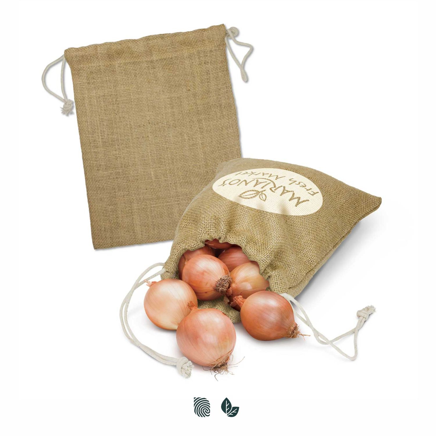 Jute Produce Bag - Medium – Image 1