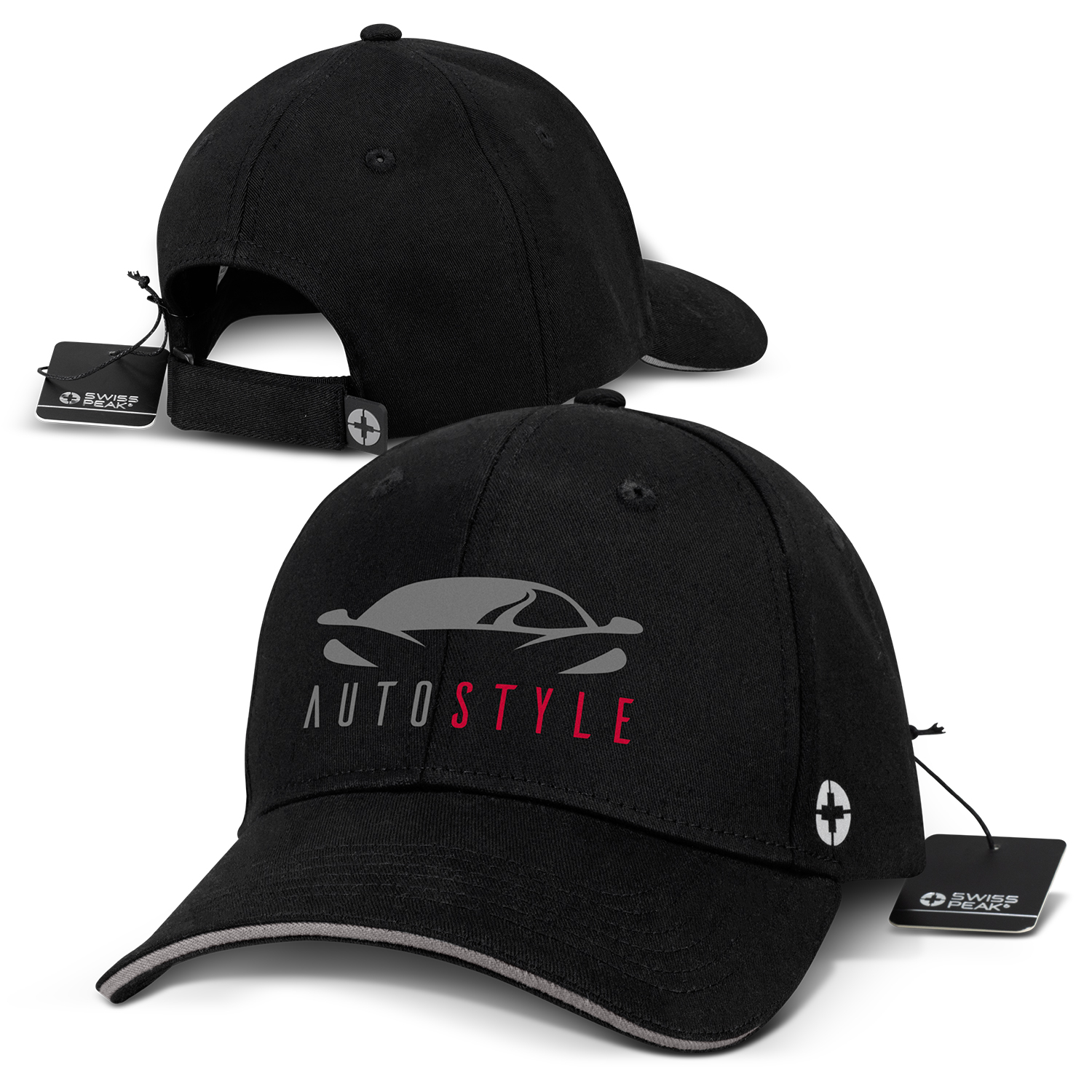 Swiss Peak 6 Panel Cap – Image 1