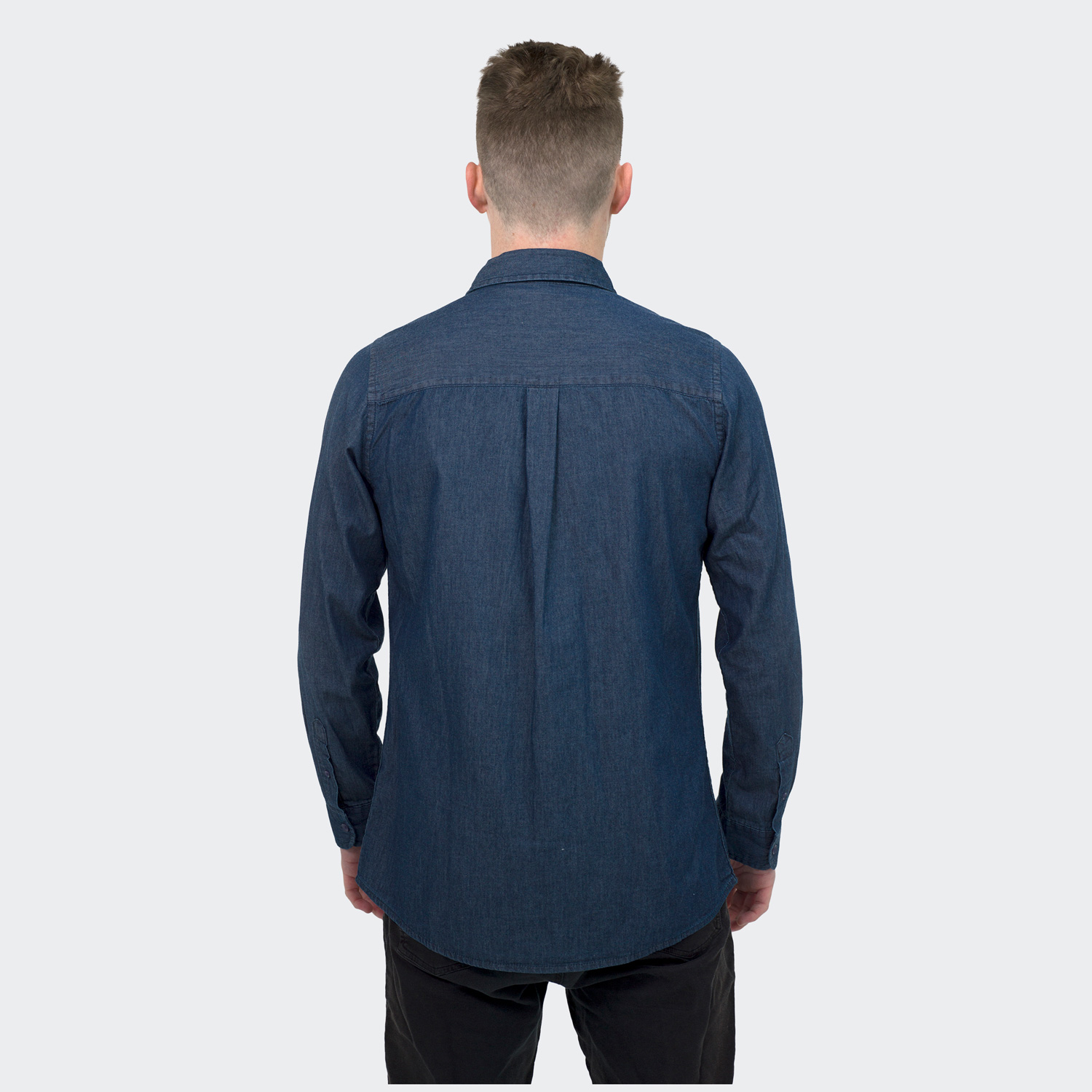 TRENDSWEAR Chester Men's Denim Shirt – Image 5