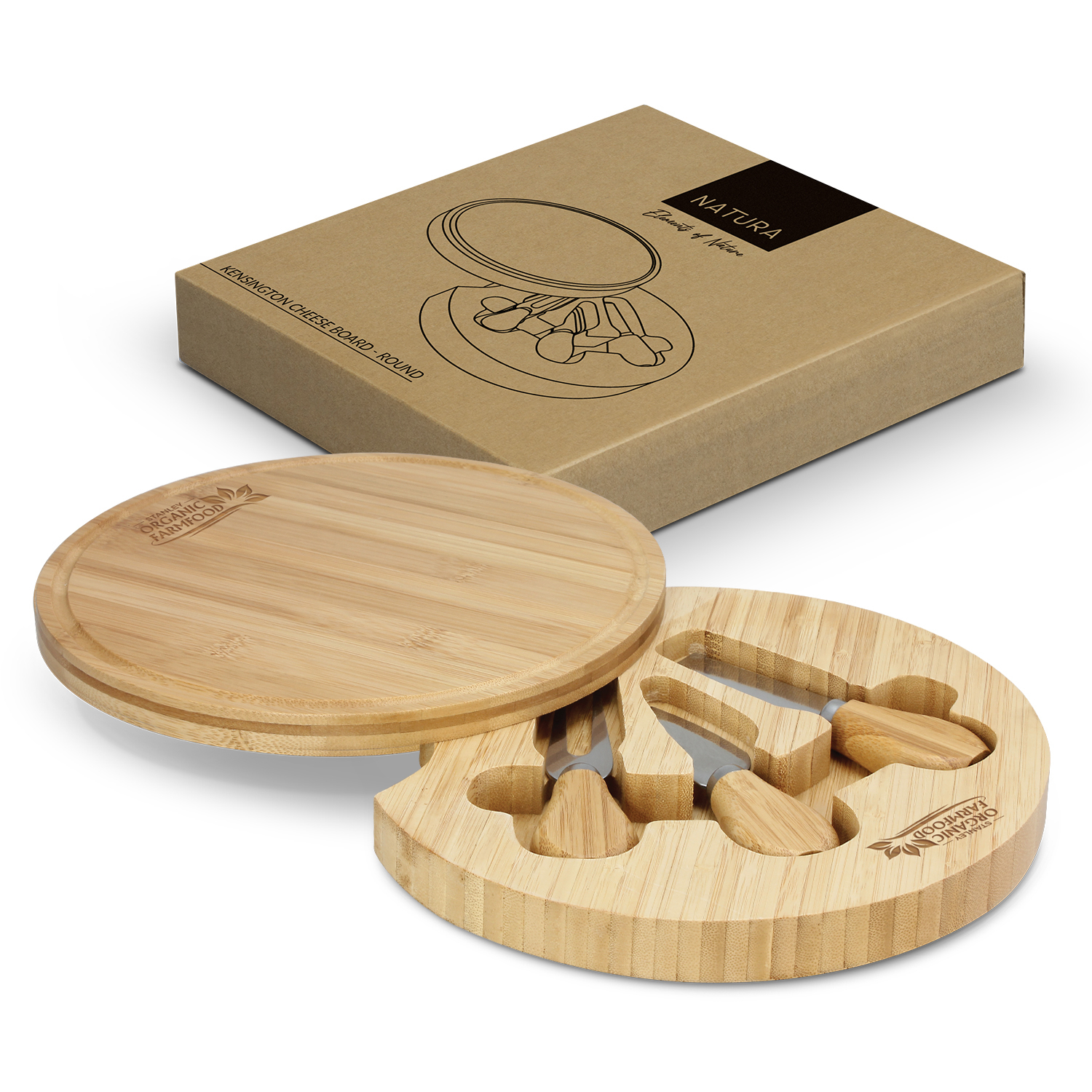 NATURA Kensington Cheese Board - Round – Image 1
