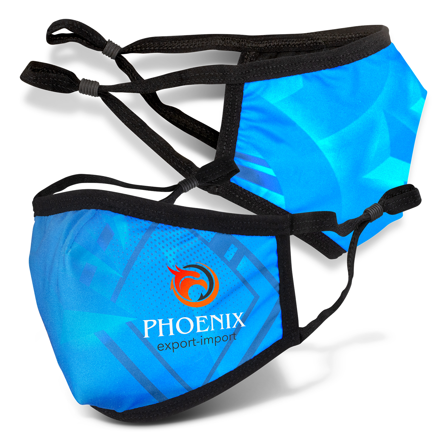 Full Colour Reusable Face Mask Premium - Indent – Image 1
