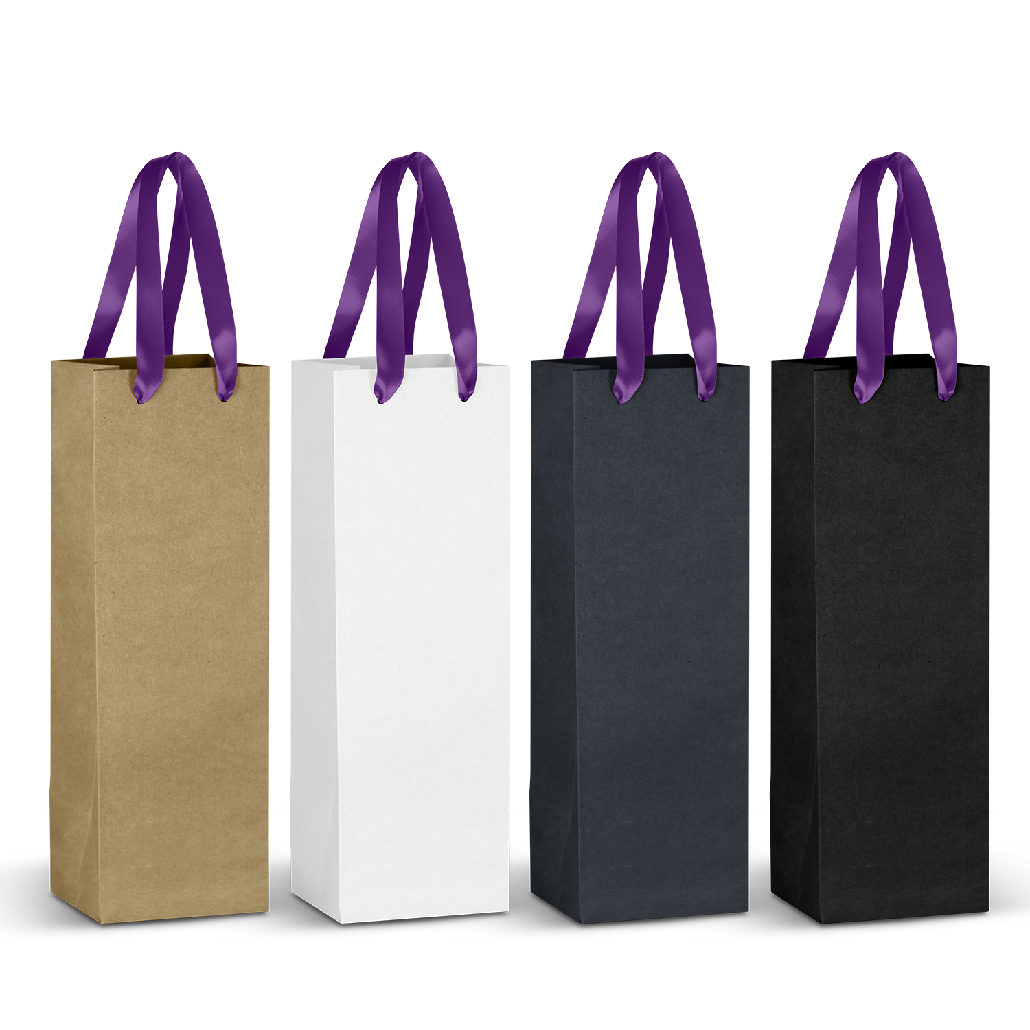 Champagne Ribbon Handle Paper Bag – Image 11