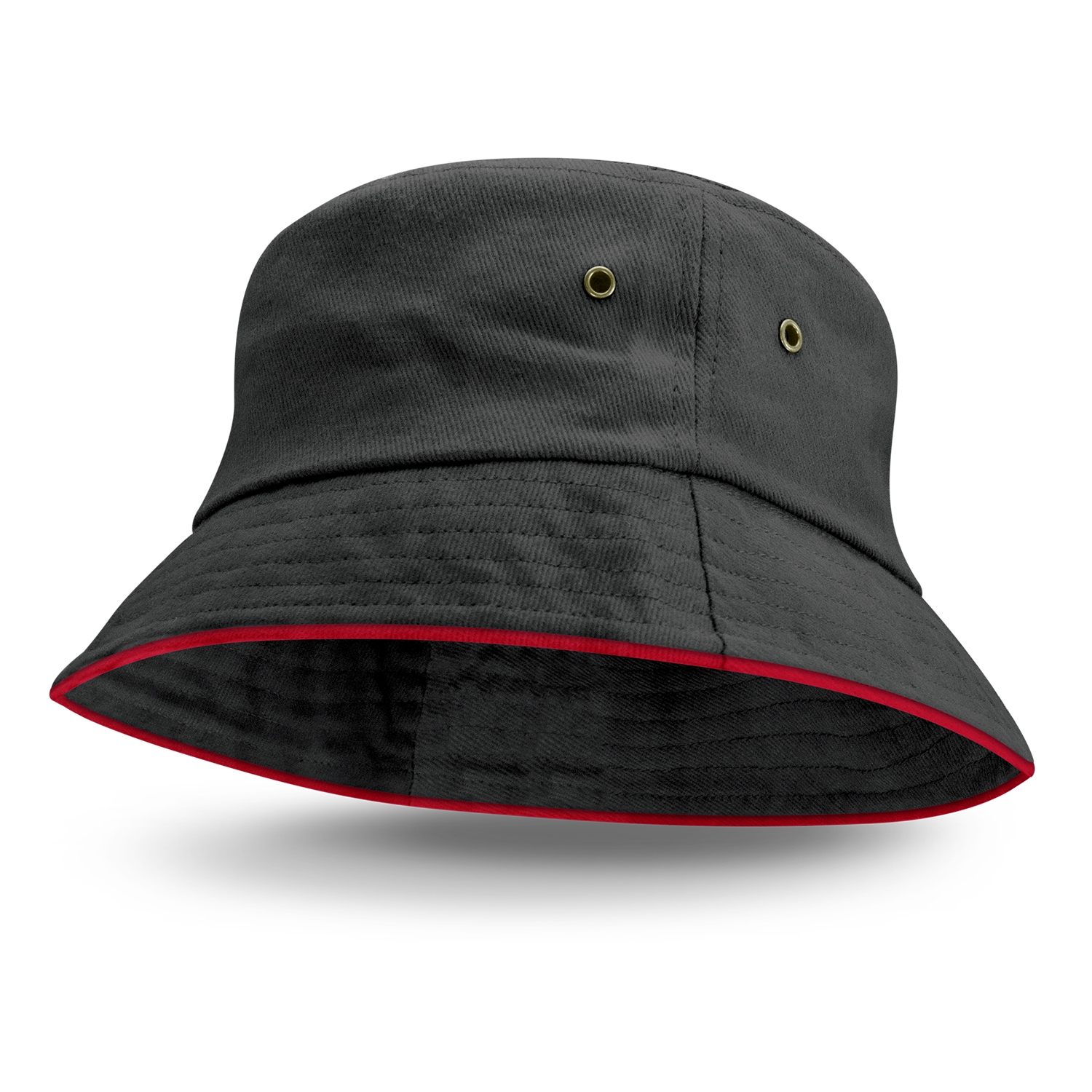 Bondi Bucket Hat - Coloured Sandwich Trim – Image 5