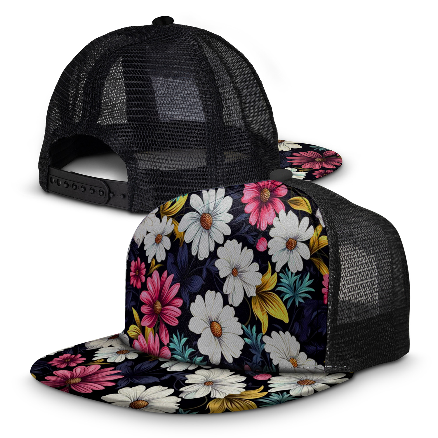 Impala Custom Flat Peak Mesh Cap – Image 1
