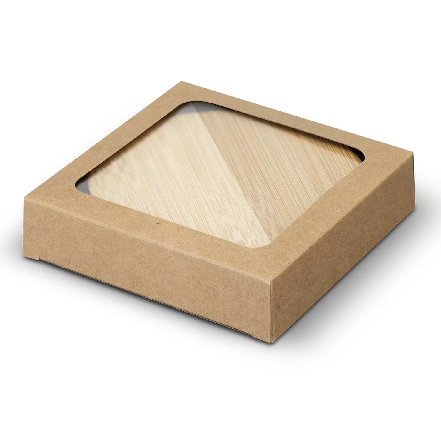 Bamboo Bottle Opener Coaster - Set of 2 - Round – Image 3