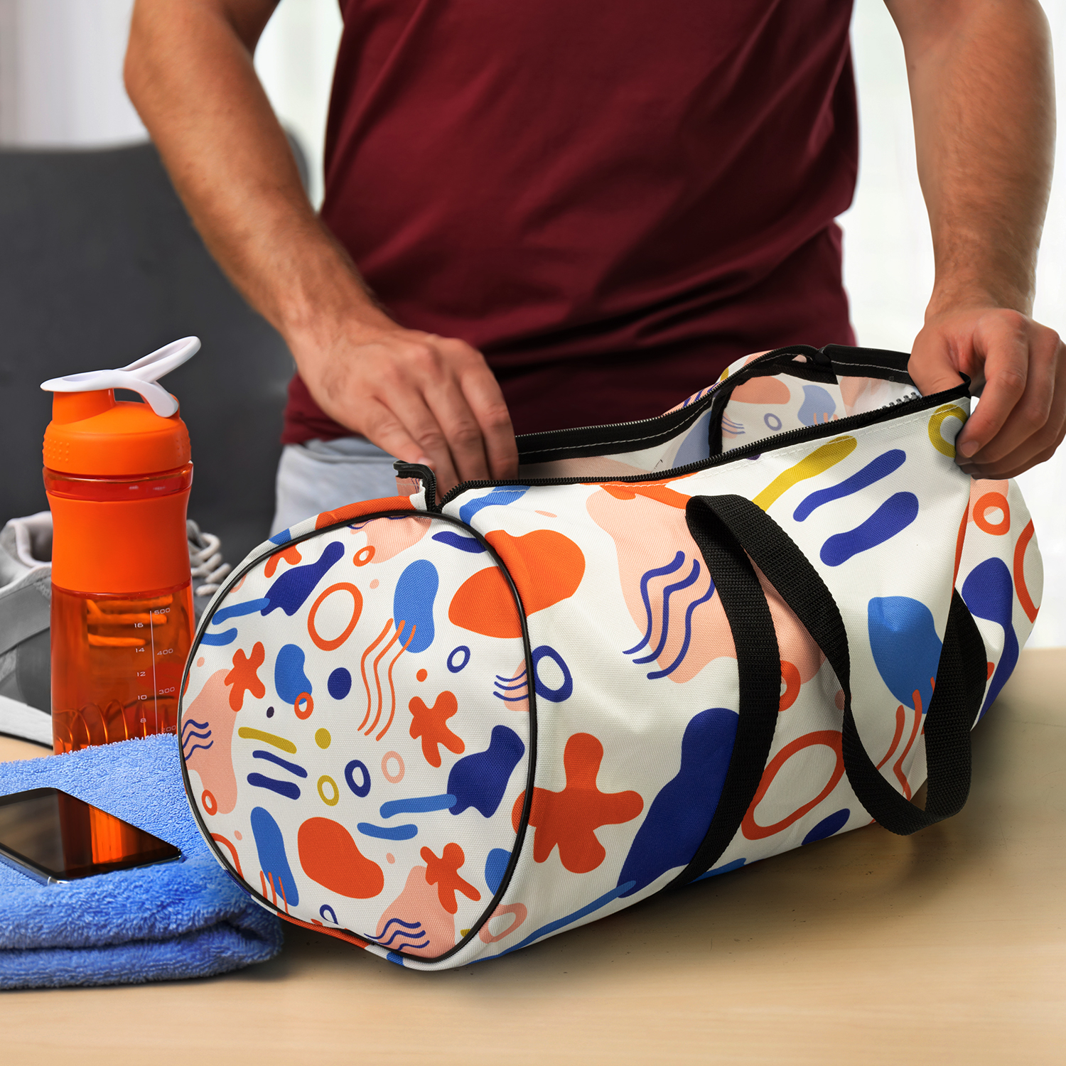 Dalton Duffle Bag - Full Colour – Image 4