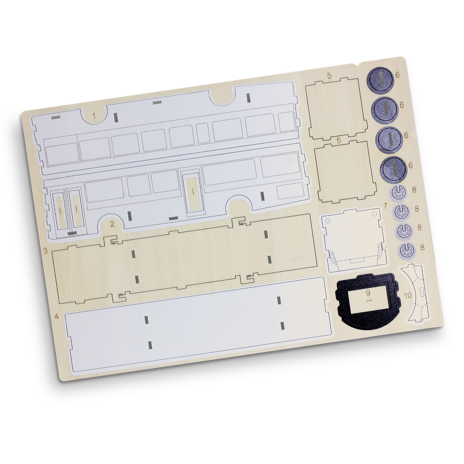 BRANDCRAFT Bus Wooden Model – Image 6