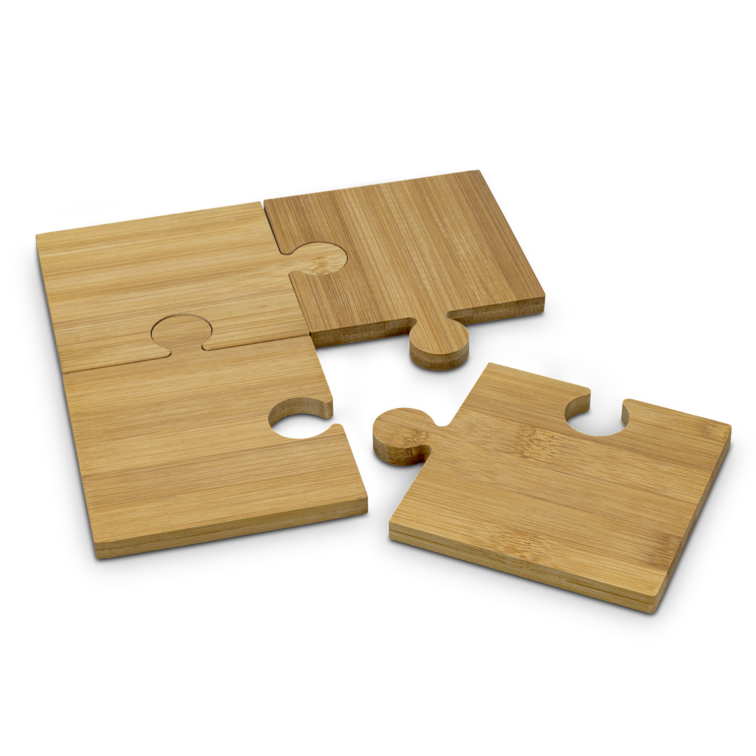 NATURA Puzzle Coaster - Set of 4 – Image 3