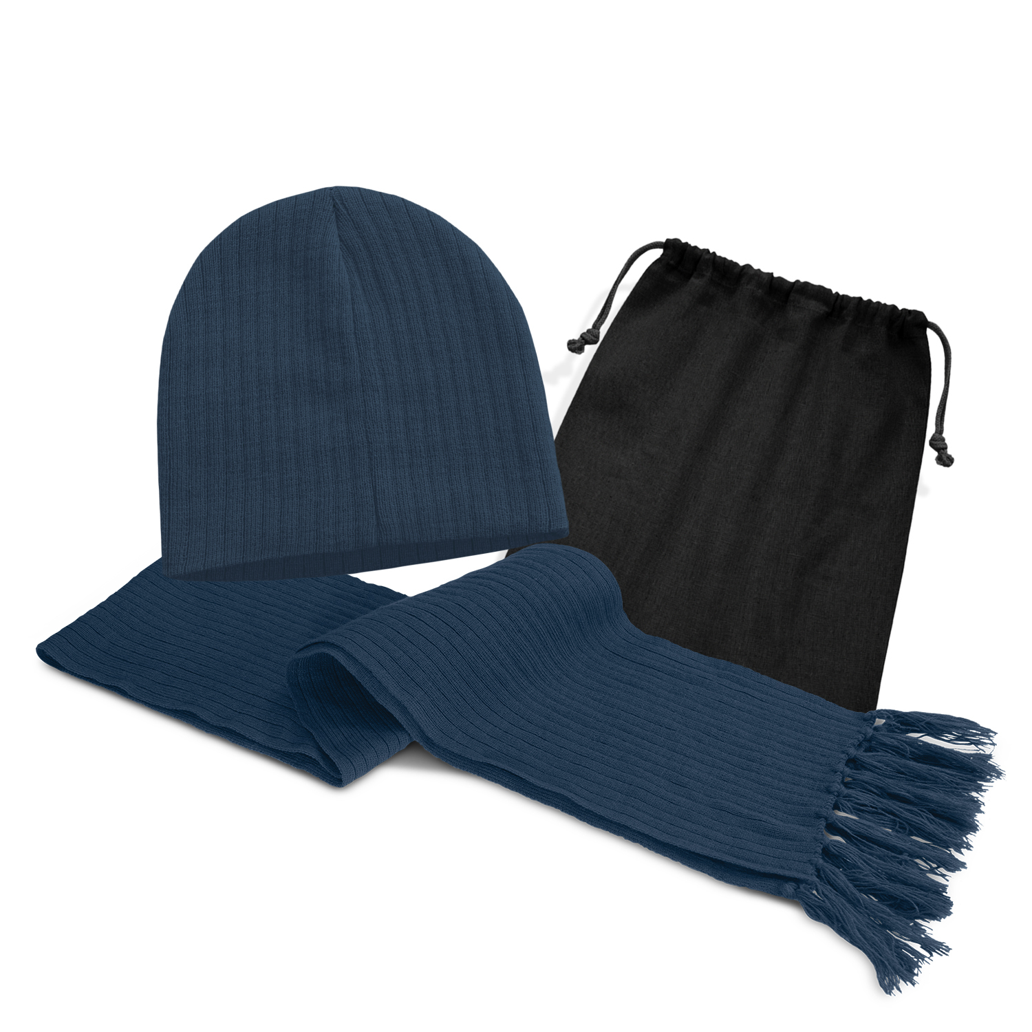Nebraska Scarf and Beanie Set – Image 3