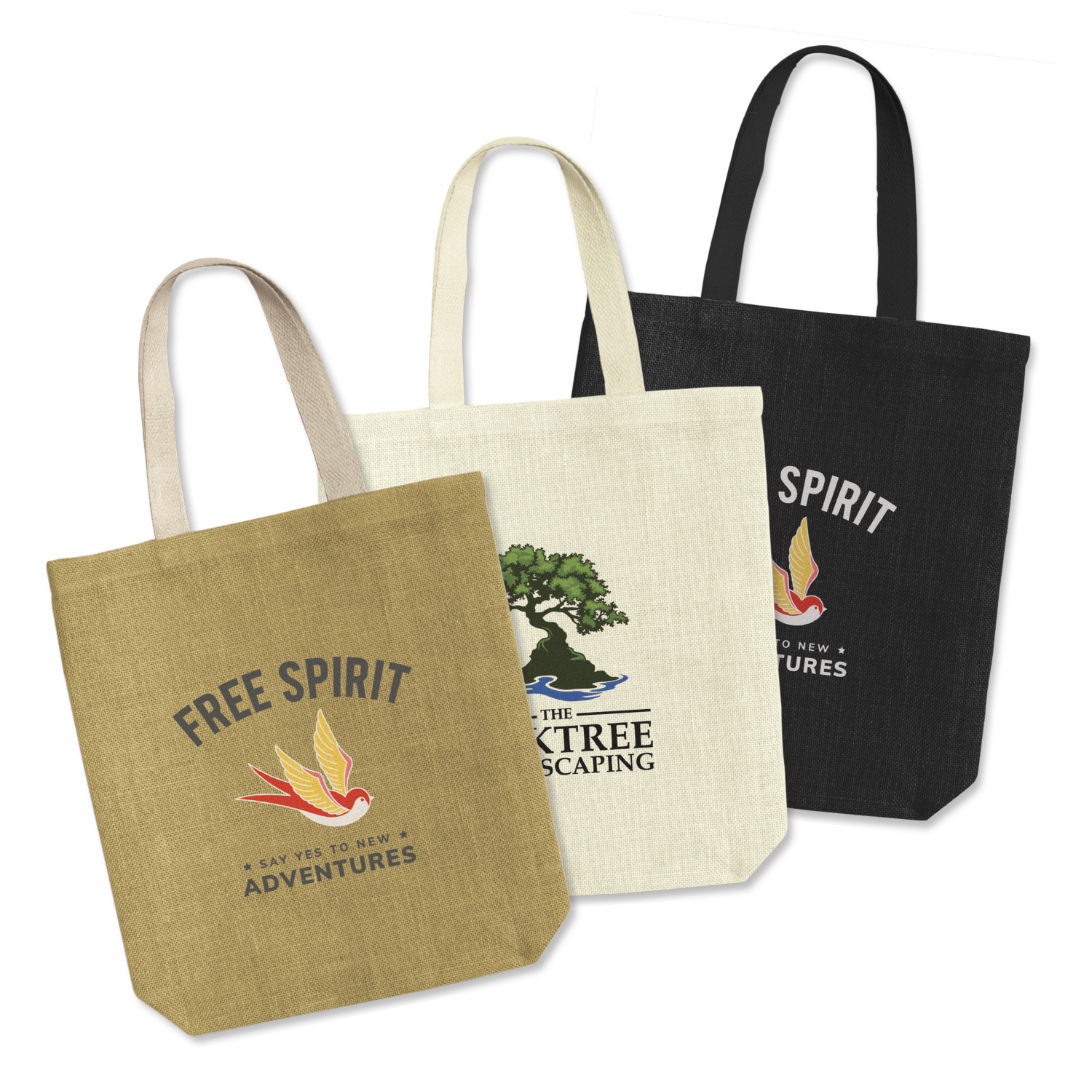 Thera Jute Tote Bag – Image 1