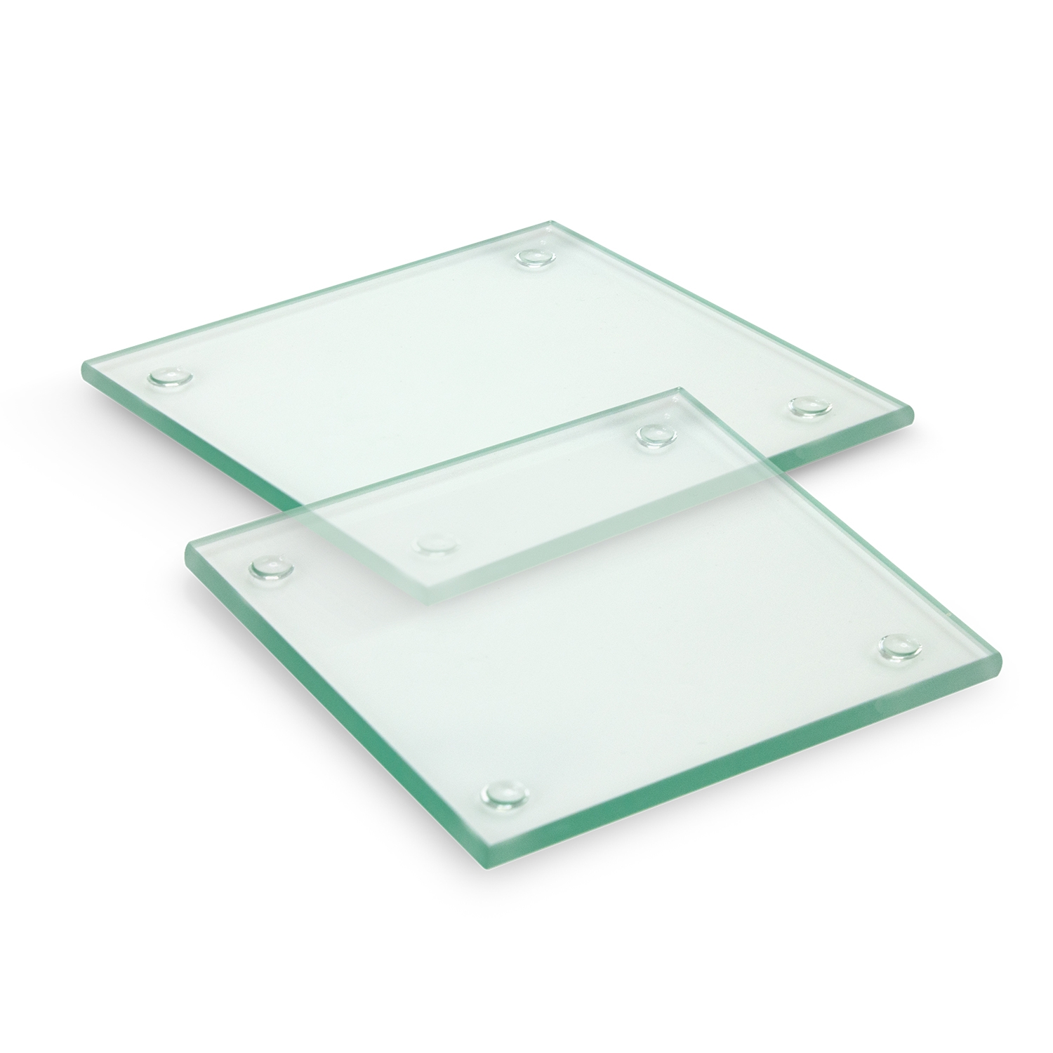 Venice Glass Coaster - Set of 2 - Square – Image 2