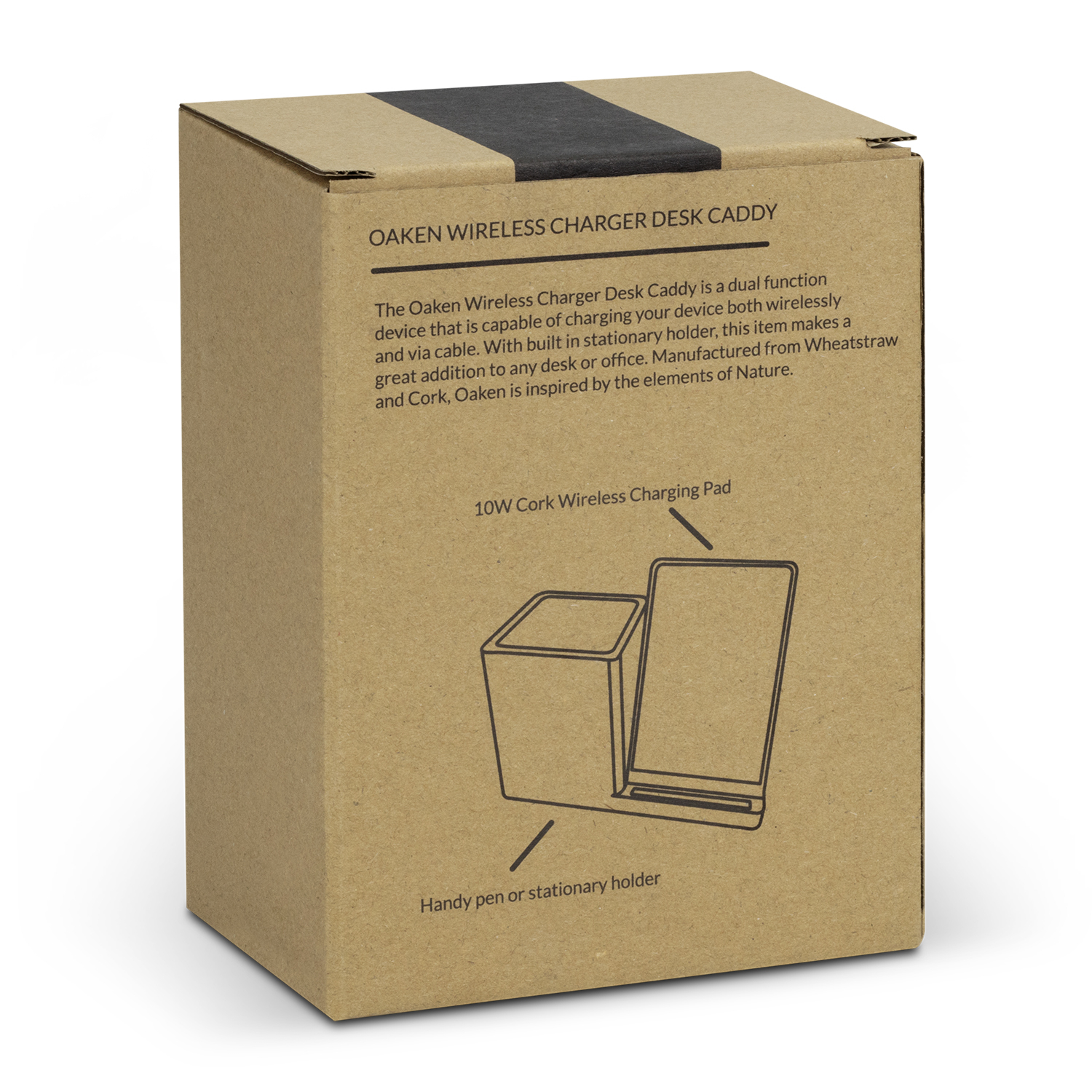 NATURA Oaken Wireless Charger Desk Caddy – Image 5
