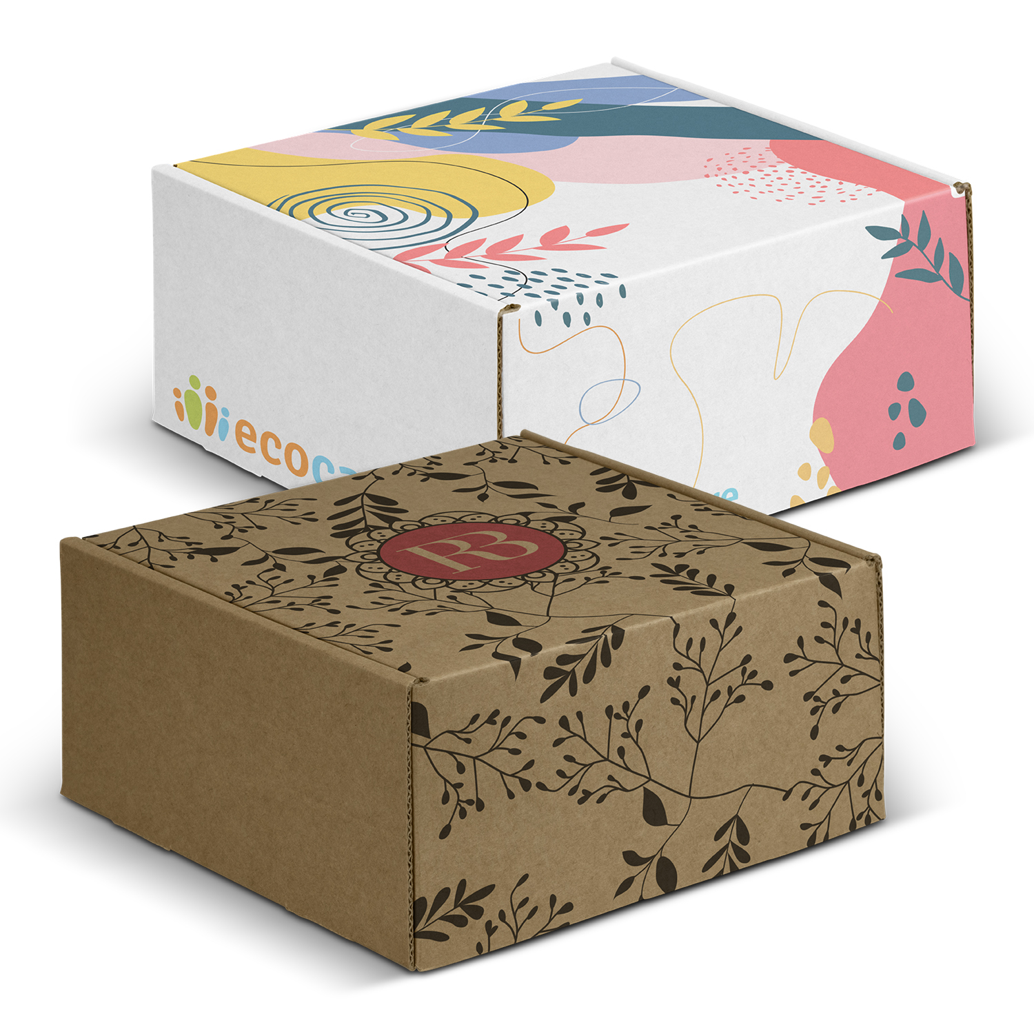 Die Cut Box with Locking Lid - 167x167x83mm – Image 1