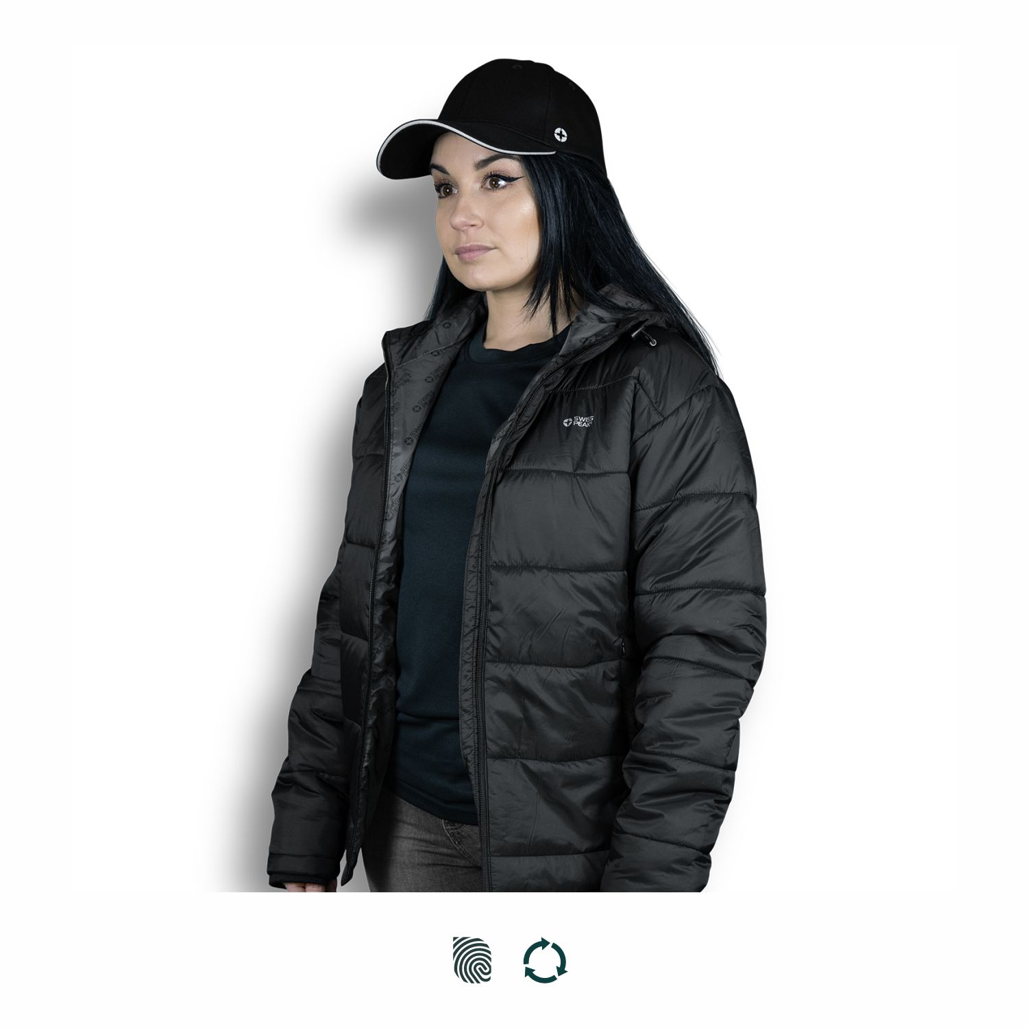 Swiss Peak Urban Puffer Jacket – Image 1