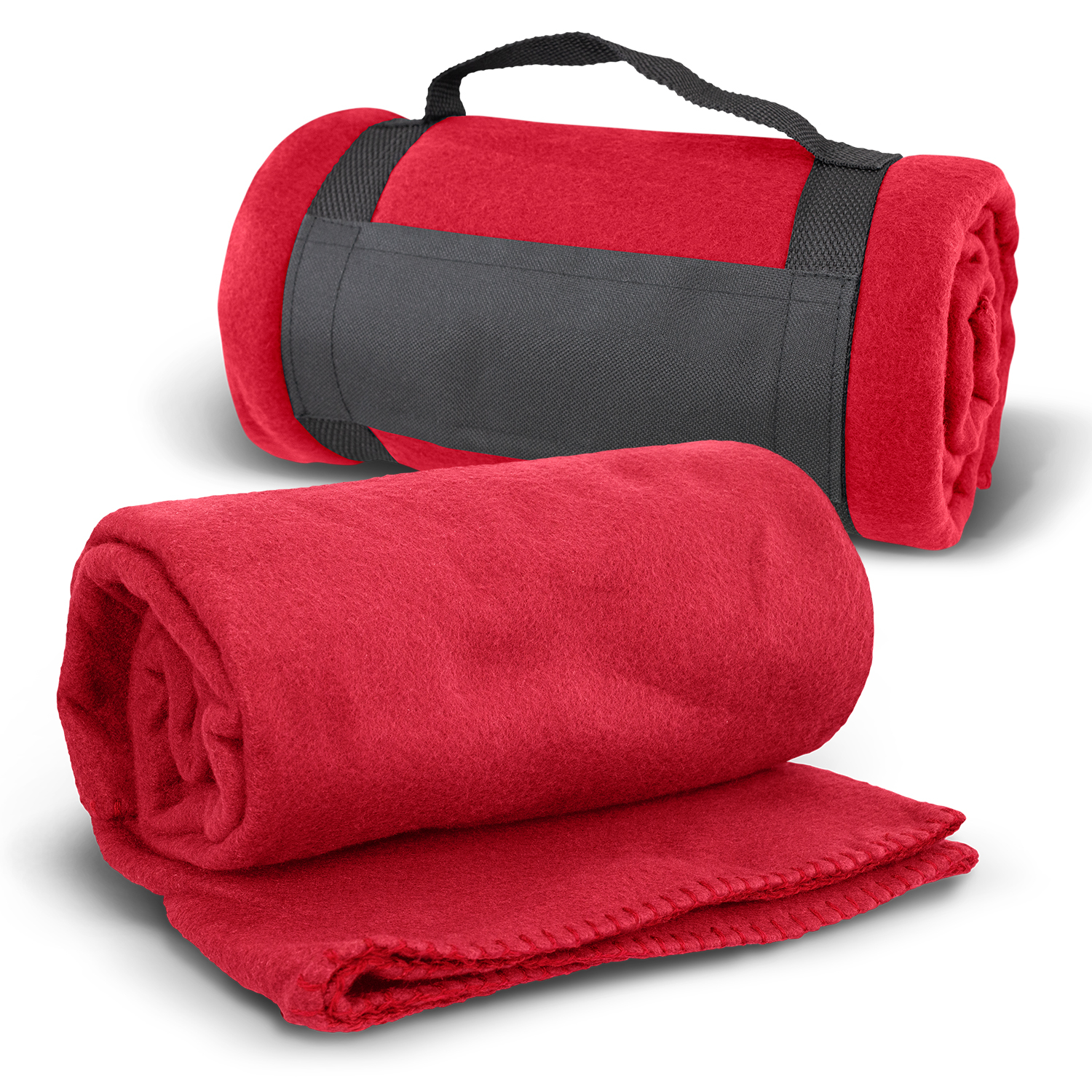 Glasgow Fleece Blanket with Strap – Image 3