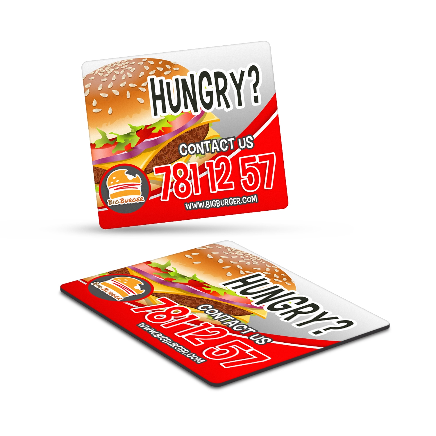 Fridge Magnet 90 x 80mm - Rectangle – Image 1