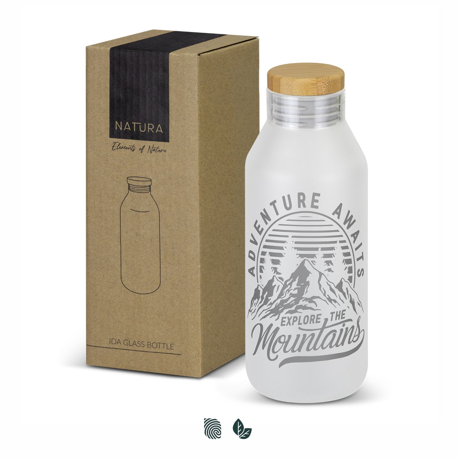 NATURA Ida Glass Bottle – Image 1