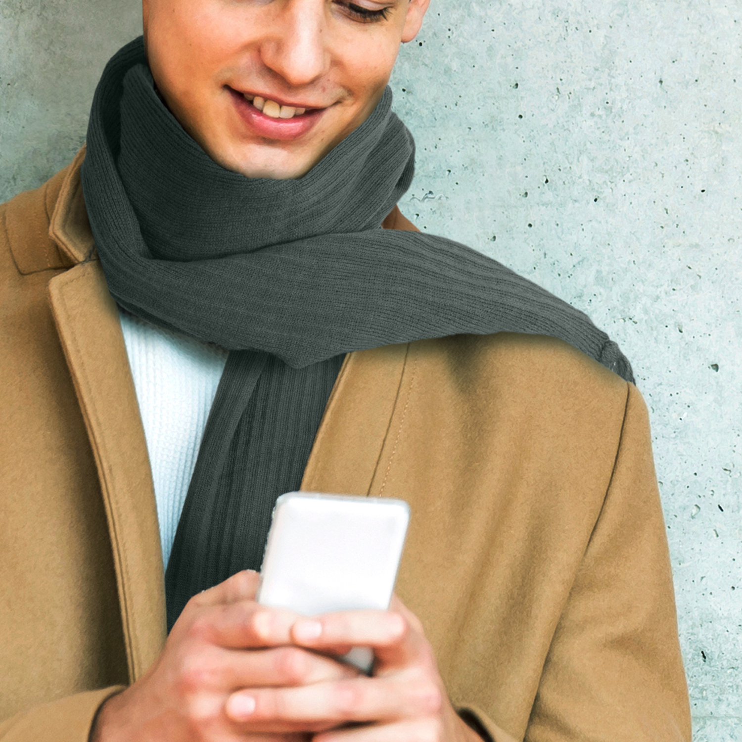 Nebraska Cable Knit Scarf – Image 6
