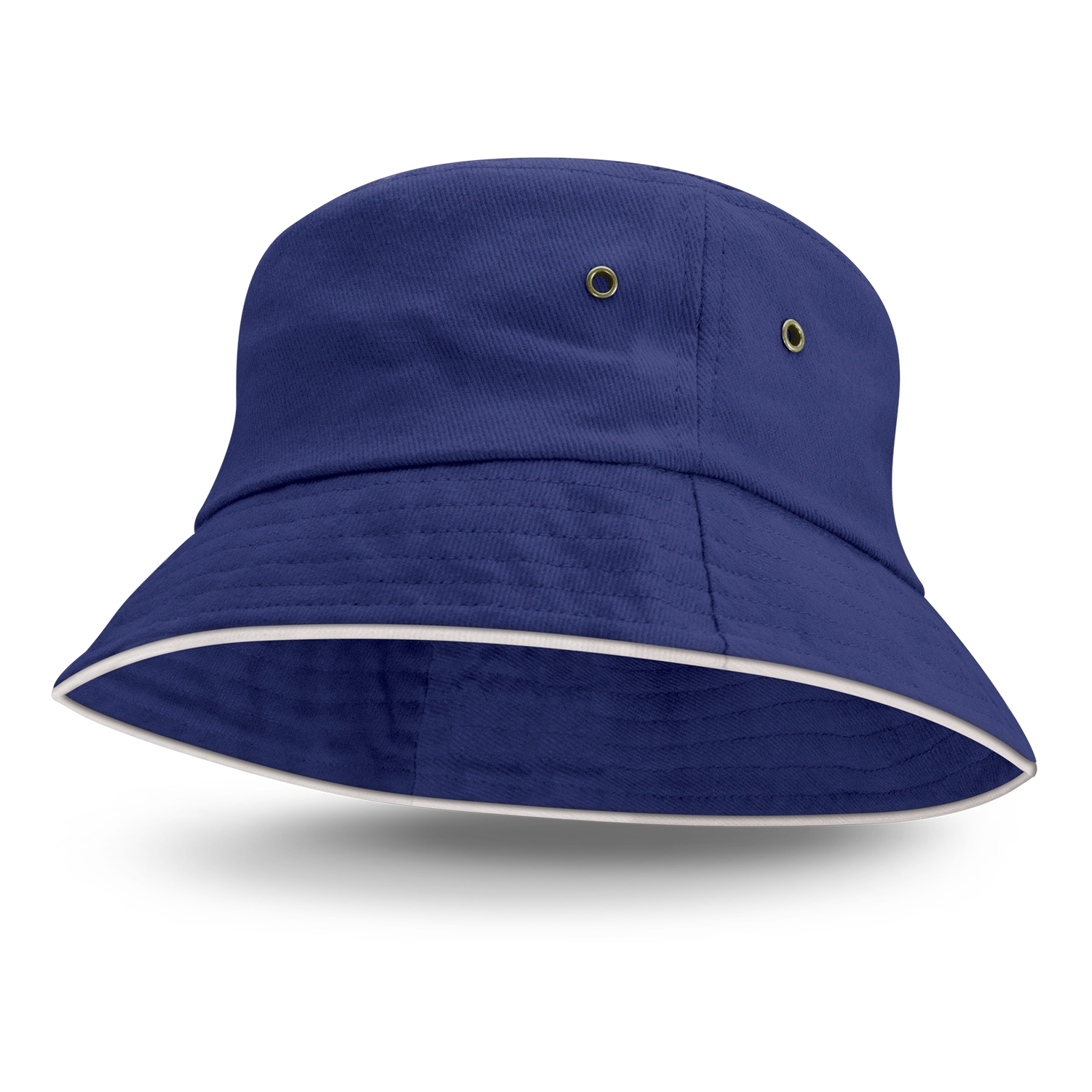 Bondi Bucket Hat - White Sandwich Trim – Image 4