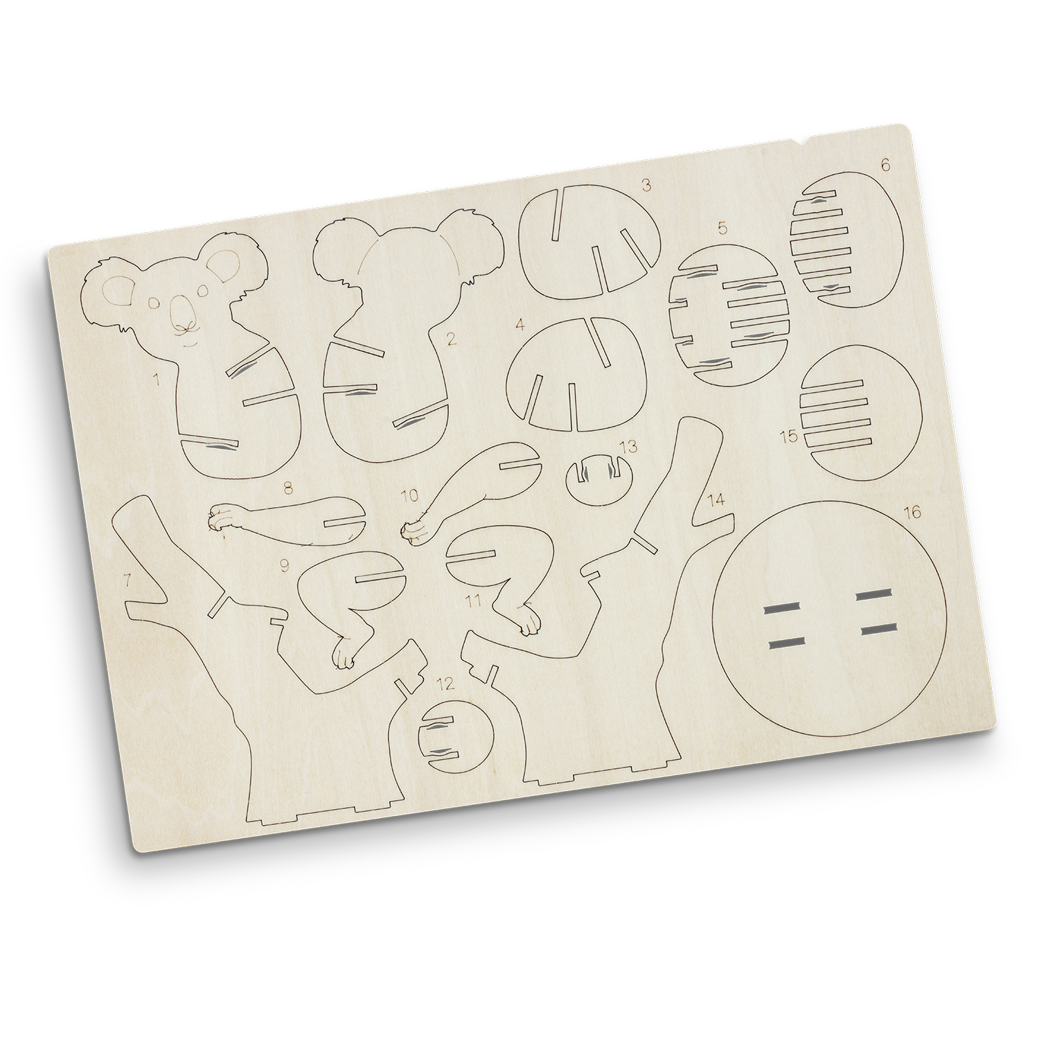 BRANDCRAFT Koala Wooden Model – Image 4