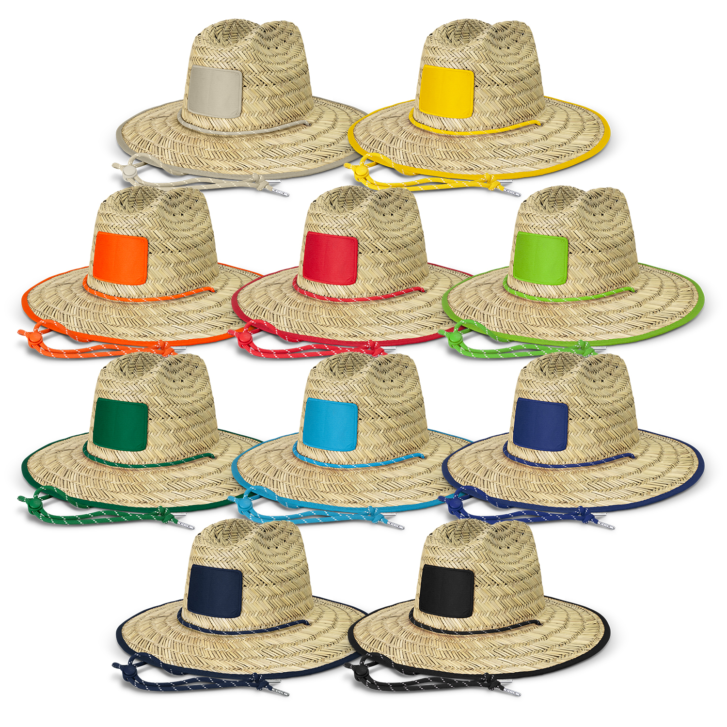 Tiki Straw Hat – Image 1
