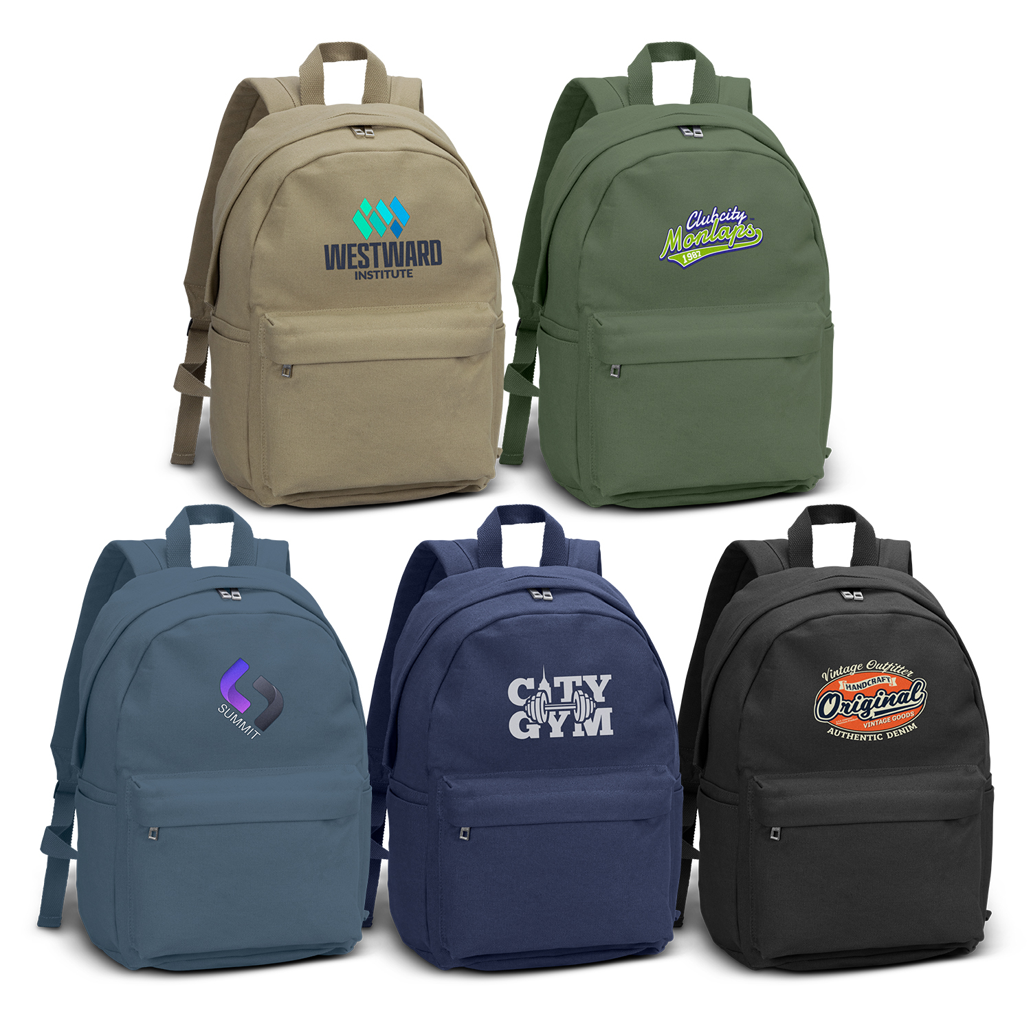 Canvas Backpack – Image 1