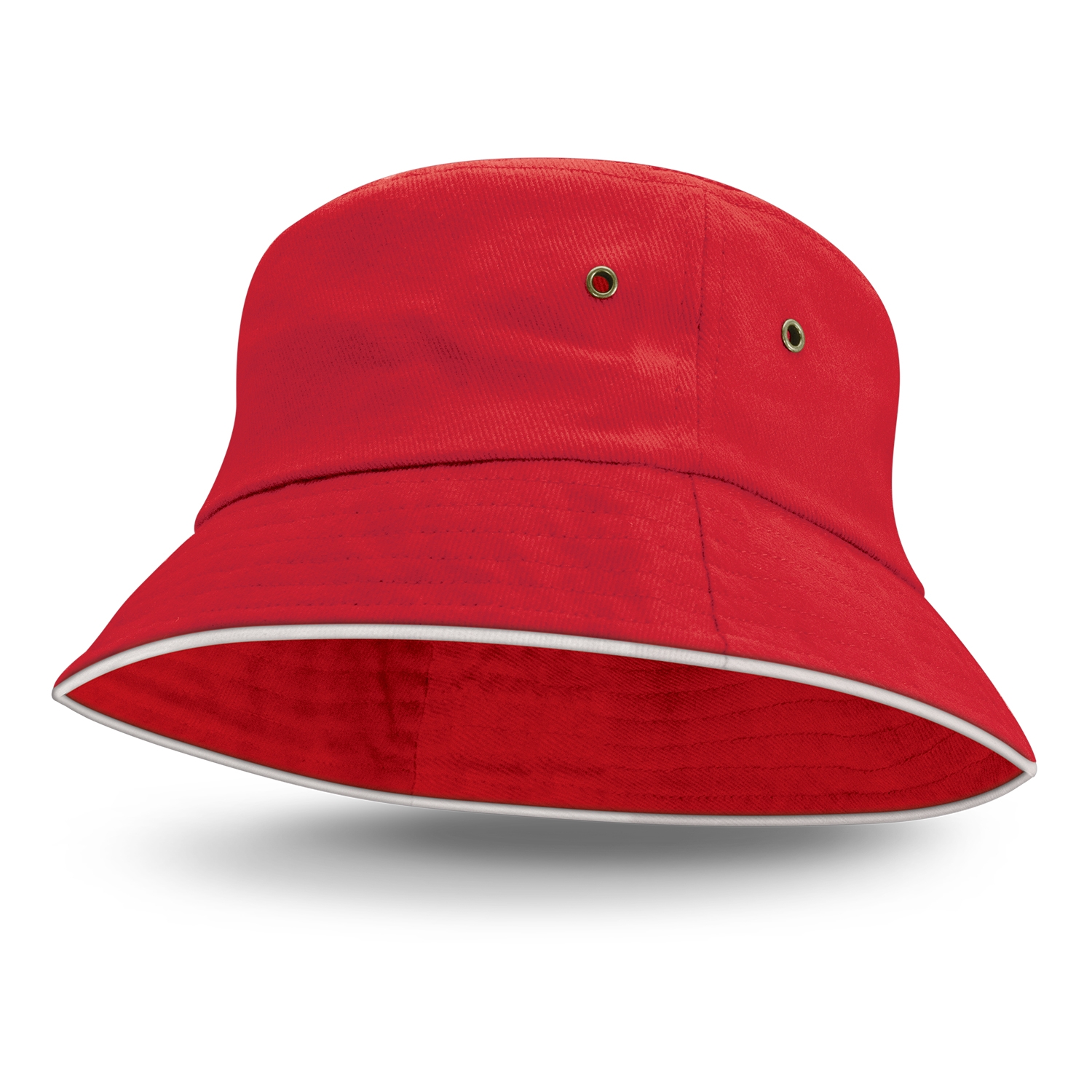 Bondi Bucket Hat - White Sandwich Trim – Image 2