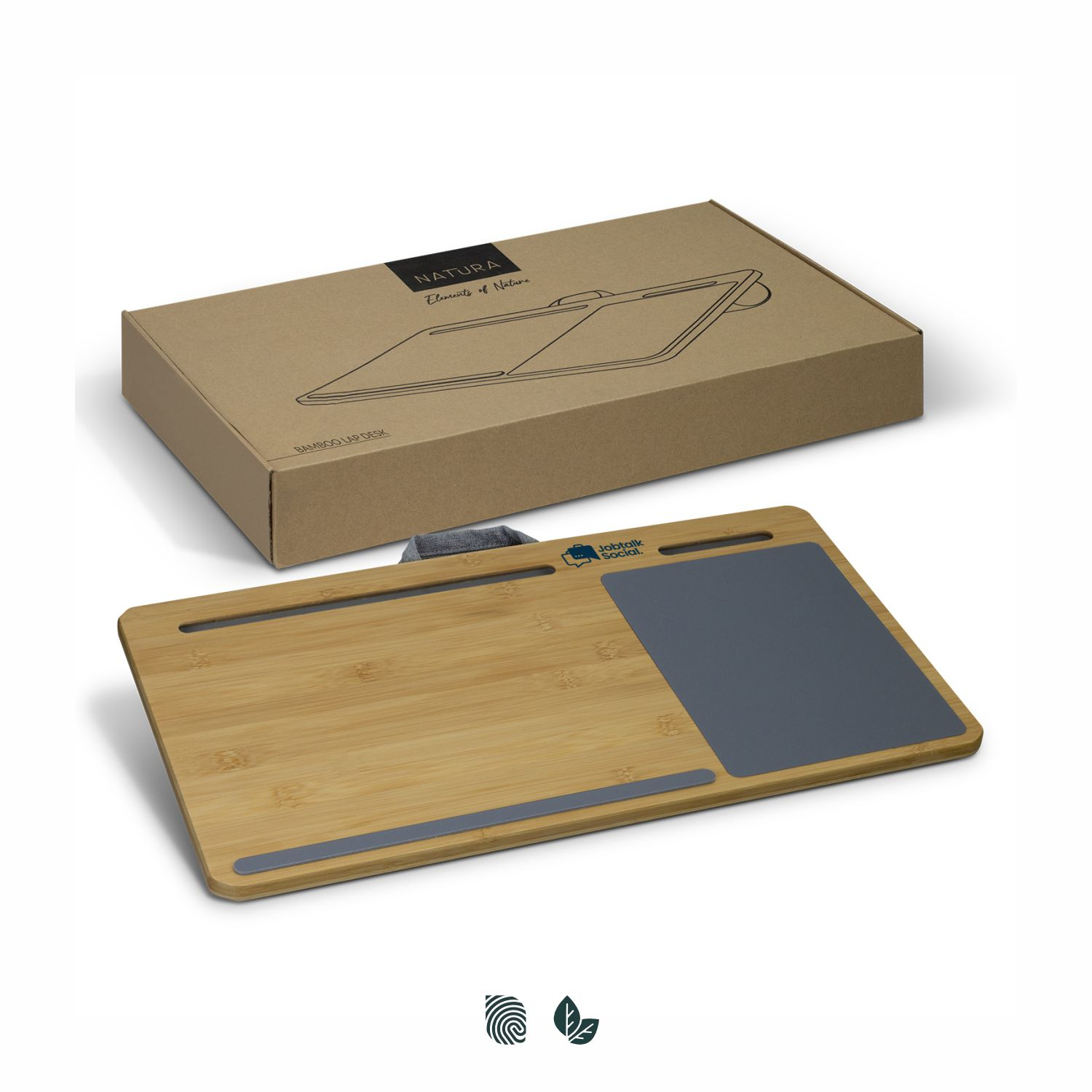 NATURA Bamboo Lap Desk – Image 1