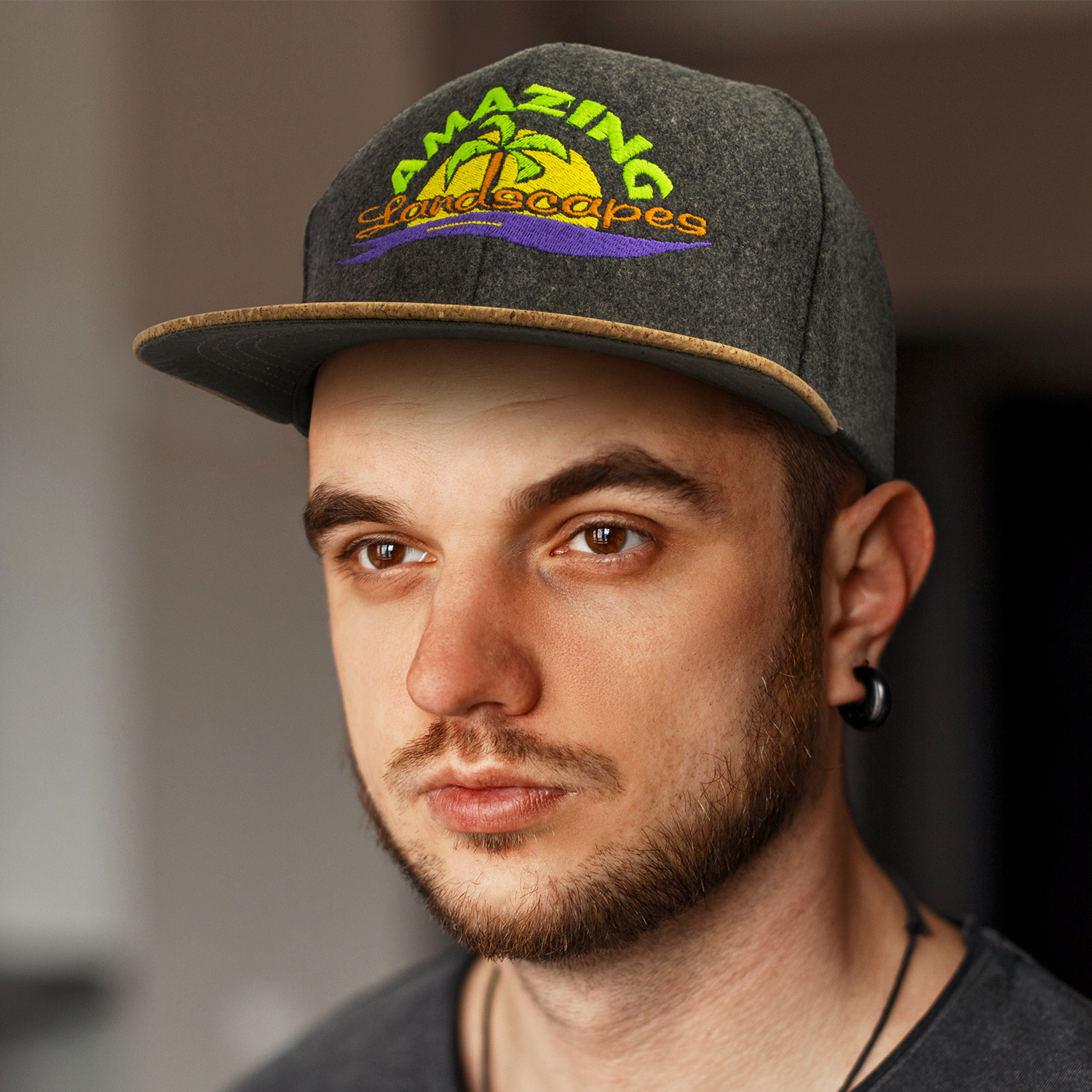 Anchor Flat Peak Cap – Image 4