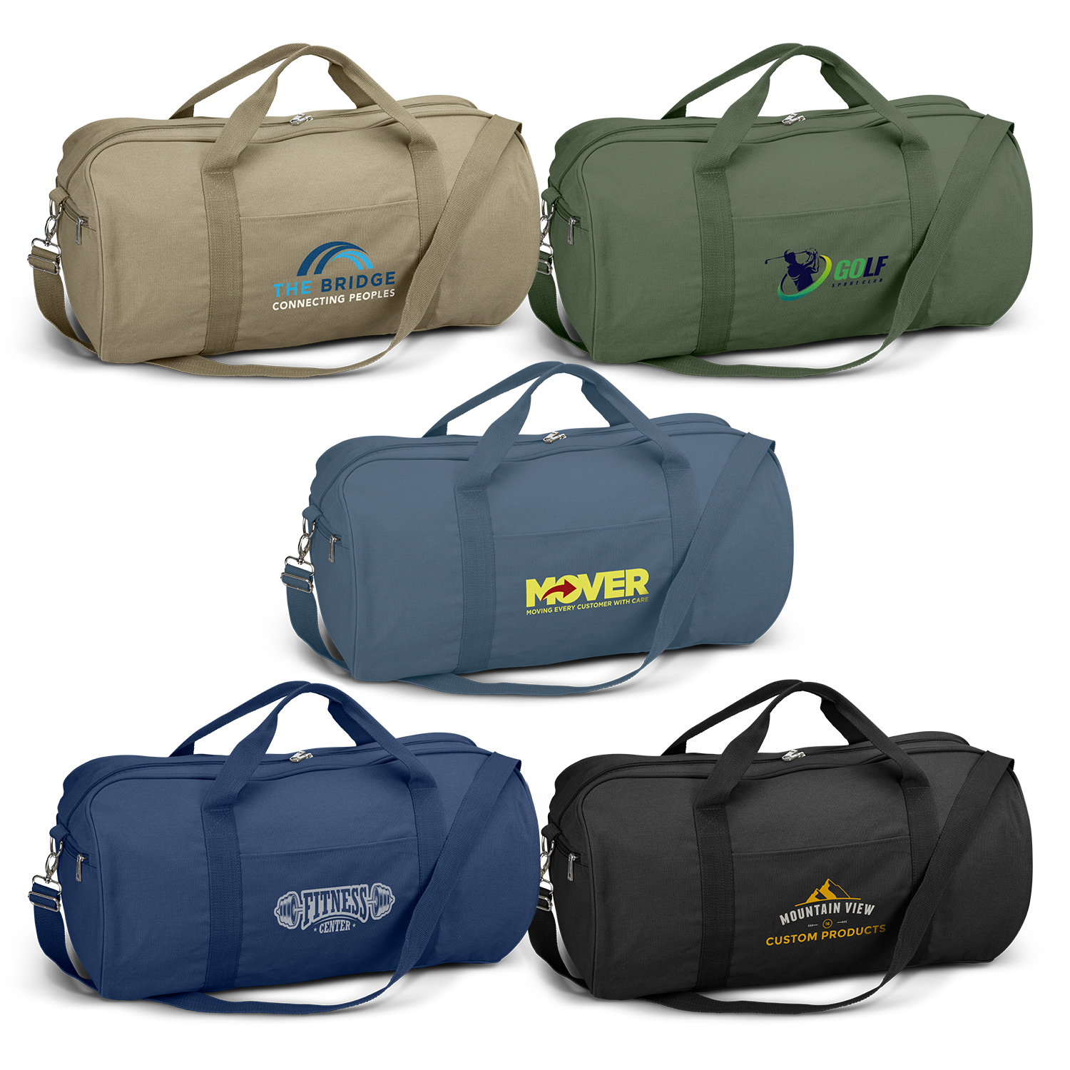 Canvas Duffle Bag – Image 1
