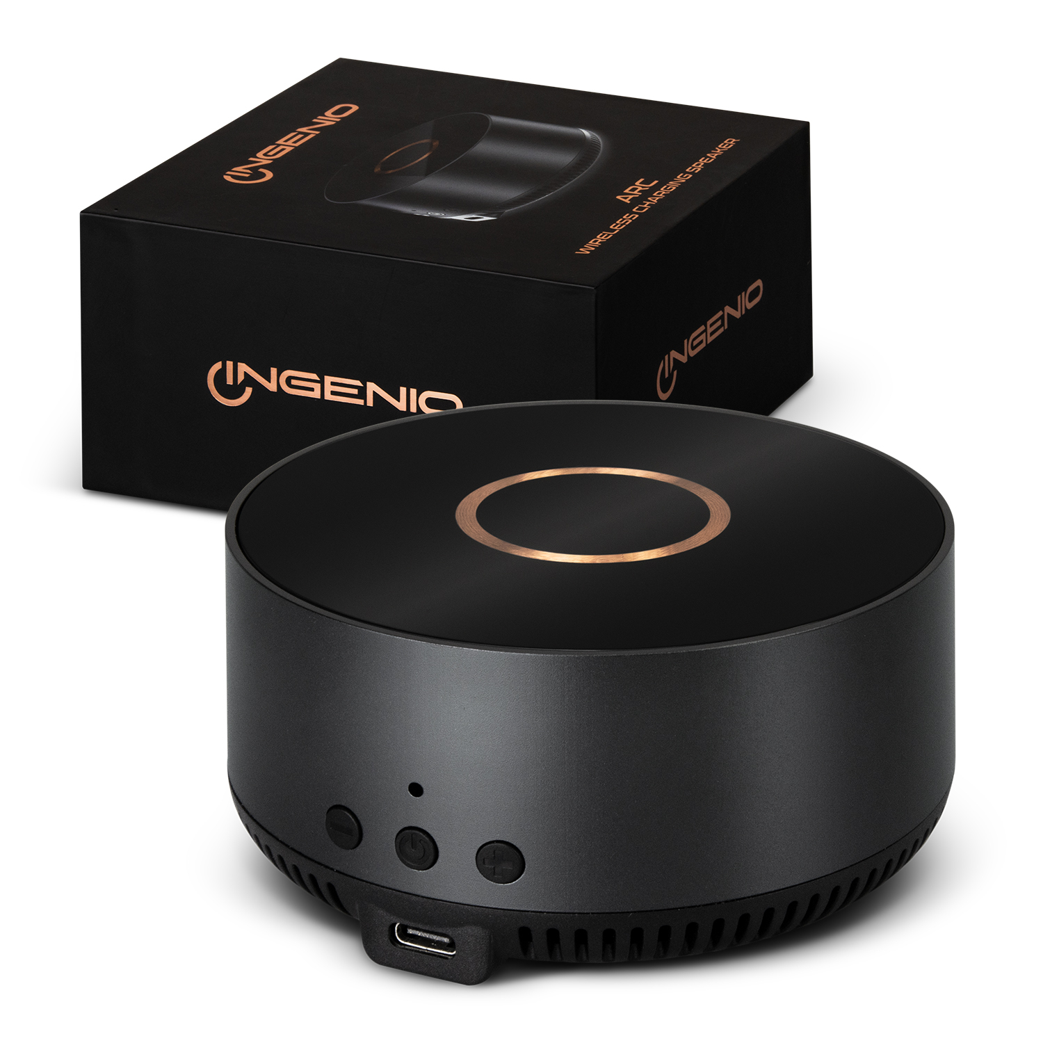 INGENIO Arc Wireless Charging Speaker – Image 1