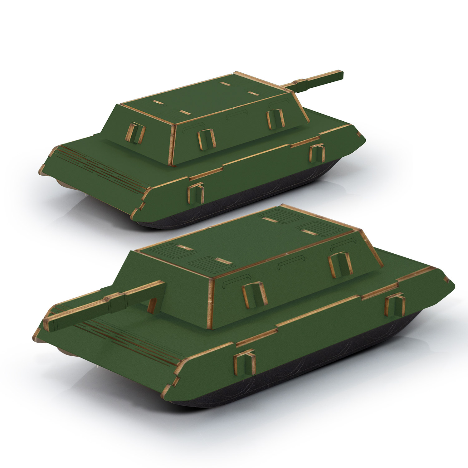 BRANDCRAFT Tank Wooden Model – Image 8