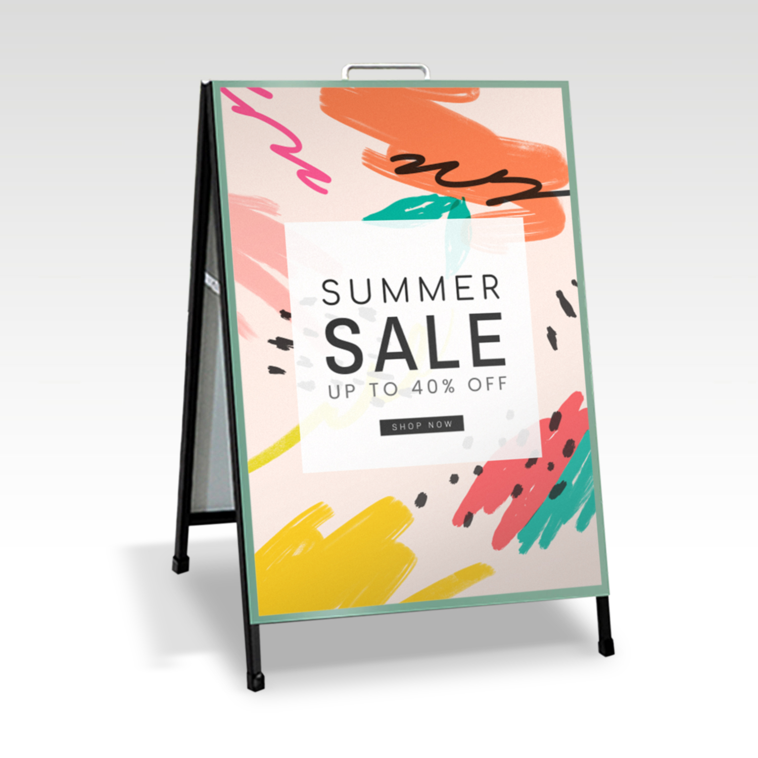 600x900 Metal A-Frame – Image 1