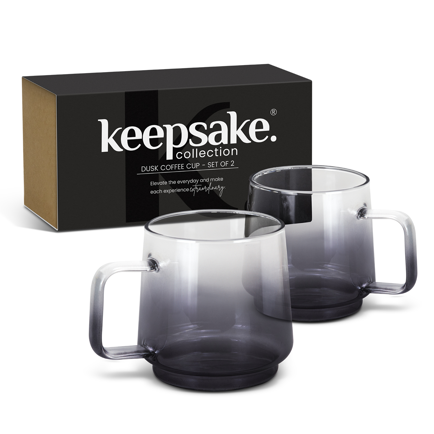 Keepsake Dusk Coffee Cup - Set of 2 – Image 1