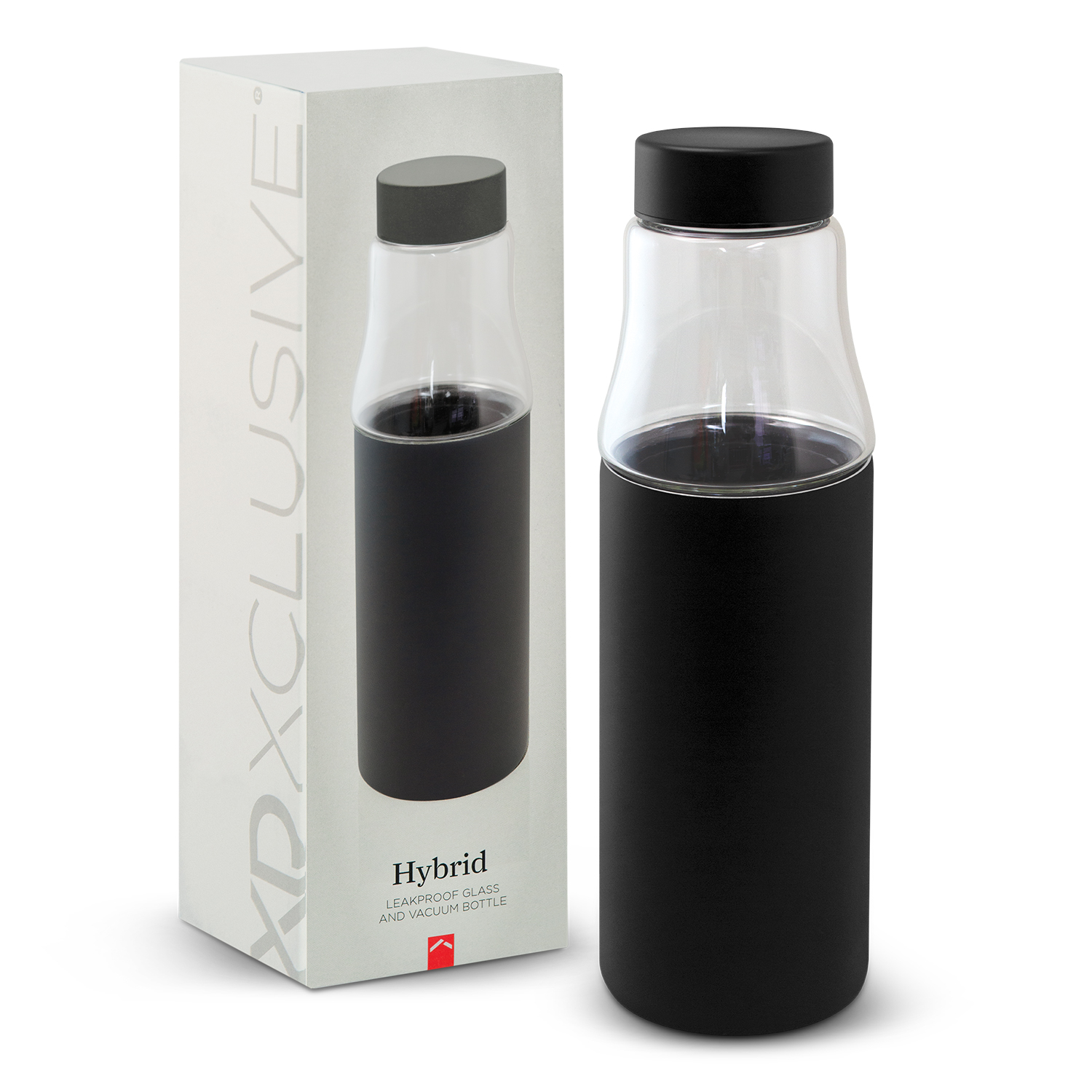 Hybrid Leakproof Glass Vacuum Bottle – Image 1