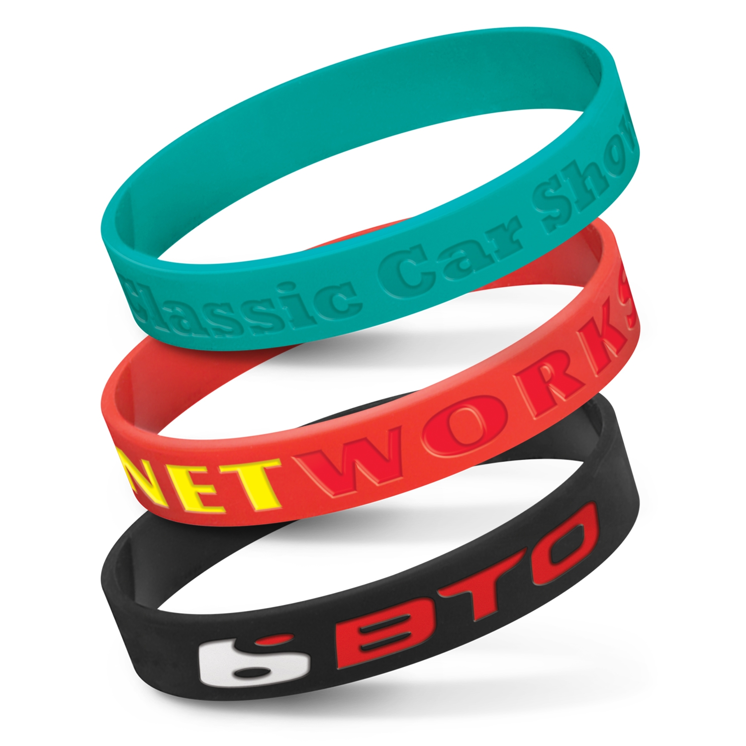 Silicone Wrist Band - Debossed – Image 16