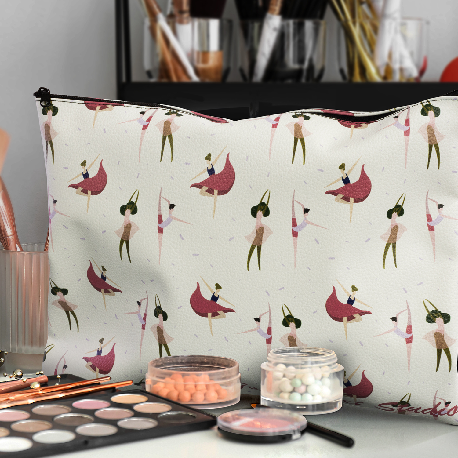 Flora Cosmetic Bag - Large – Image 3