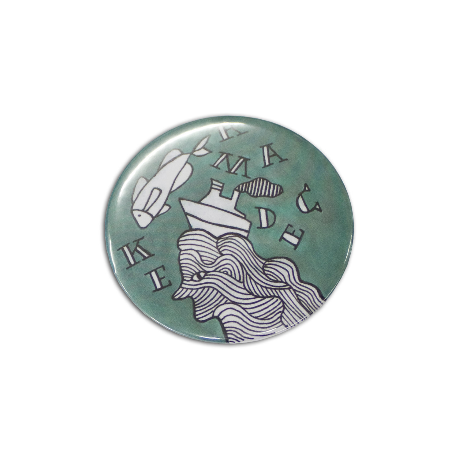 Button Badge Round - 58mm – Image 1