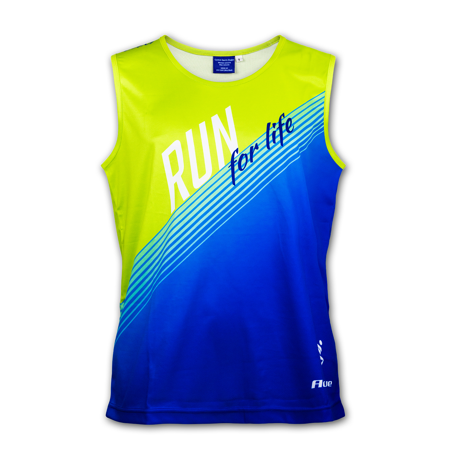 Custom Mens Sports Singlet – Image 2