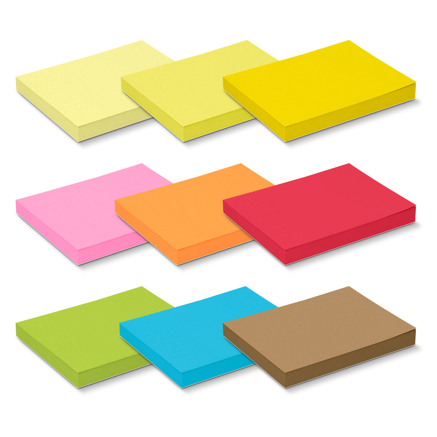 Coloured Sticky Pad 100 x 75mm - 100 Sheets – Image 4
