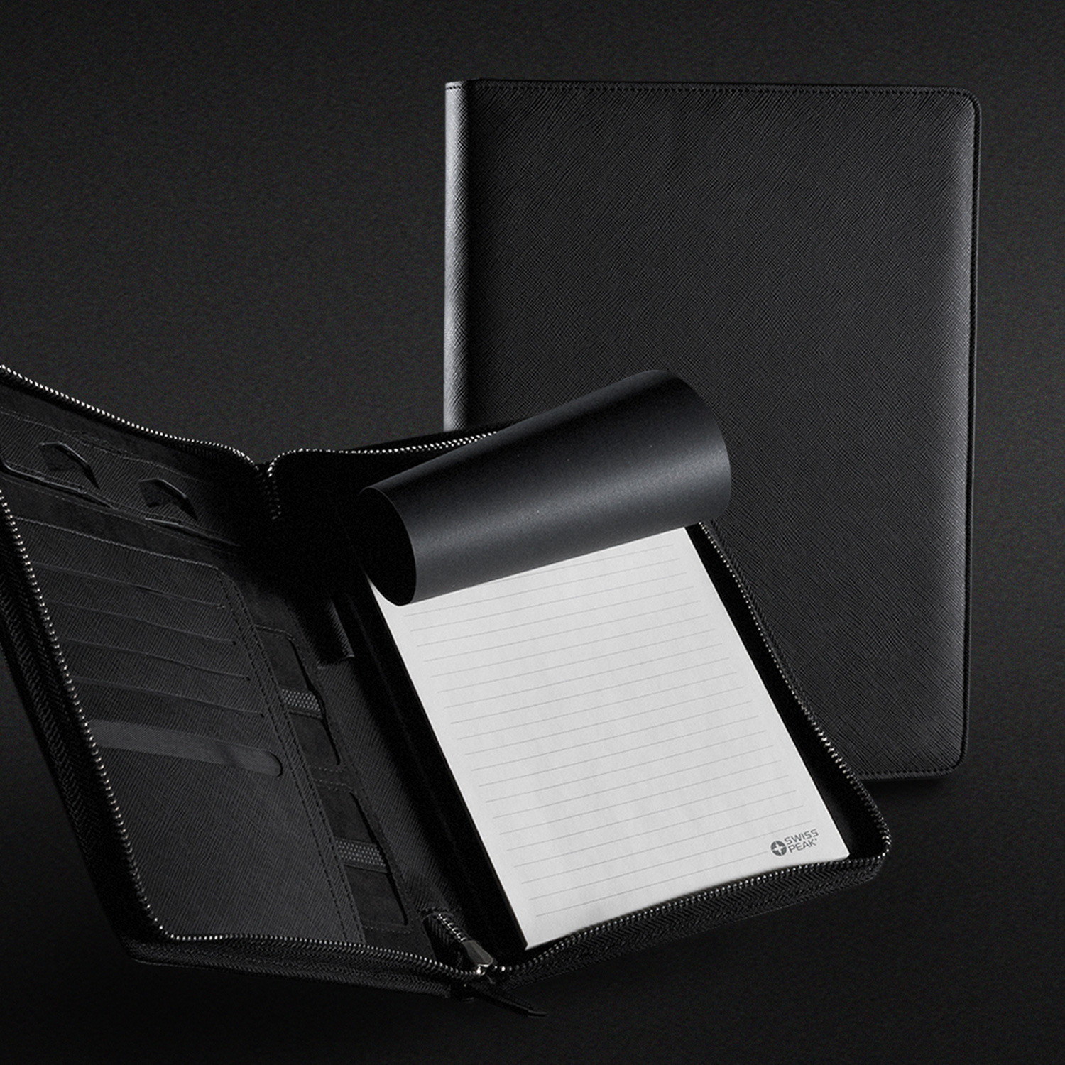 Swiss Peak Heritage A5 Portfolio with Zipper – Image 5