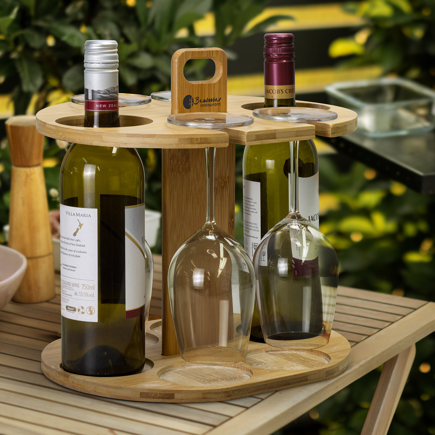 Bamboo Wine Rack – Image 4