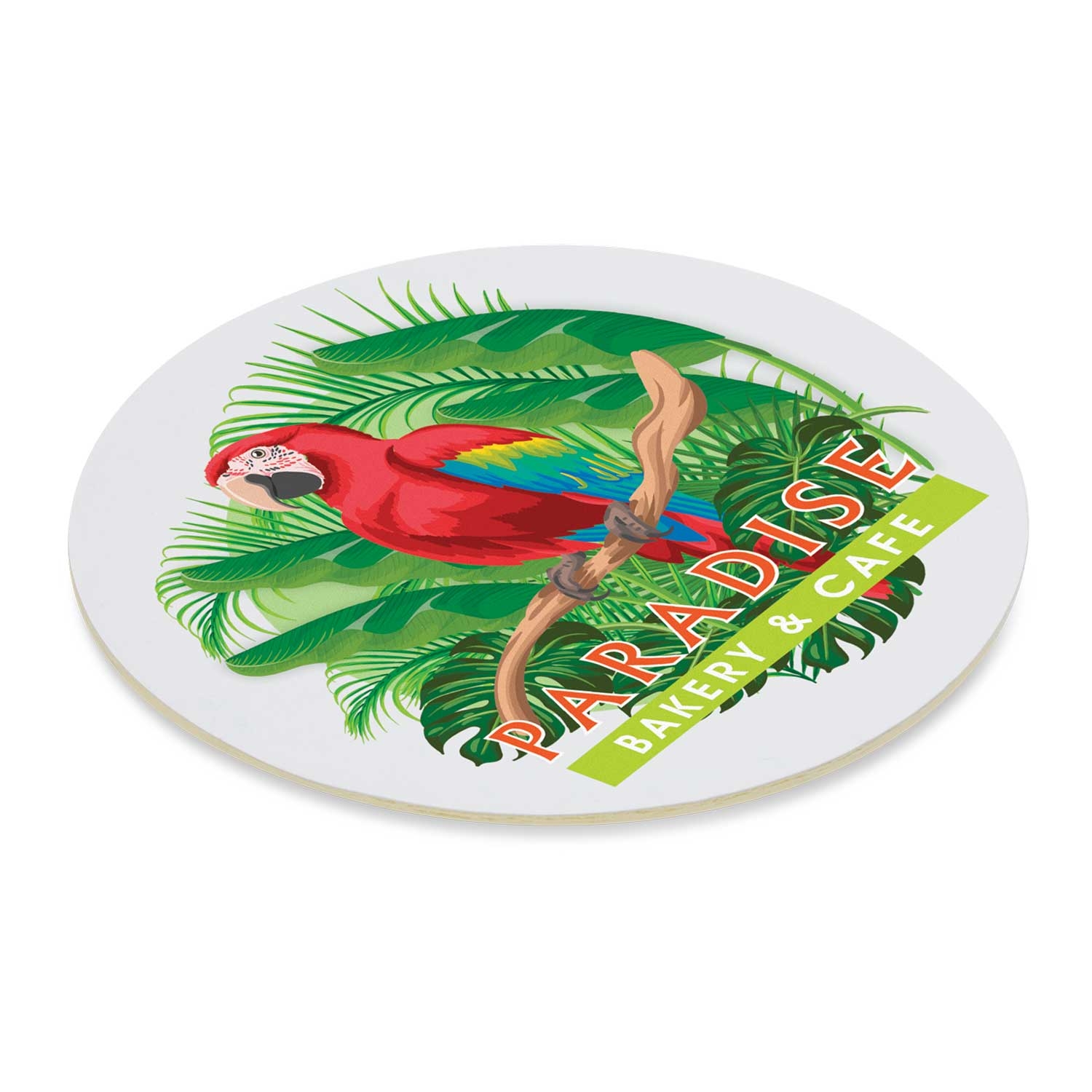 Cardboard Drink Coaster - Round – Image 1