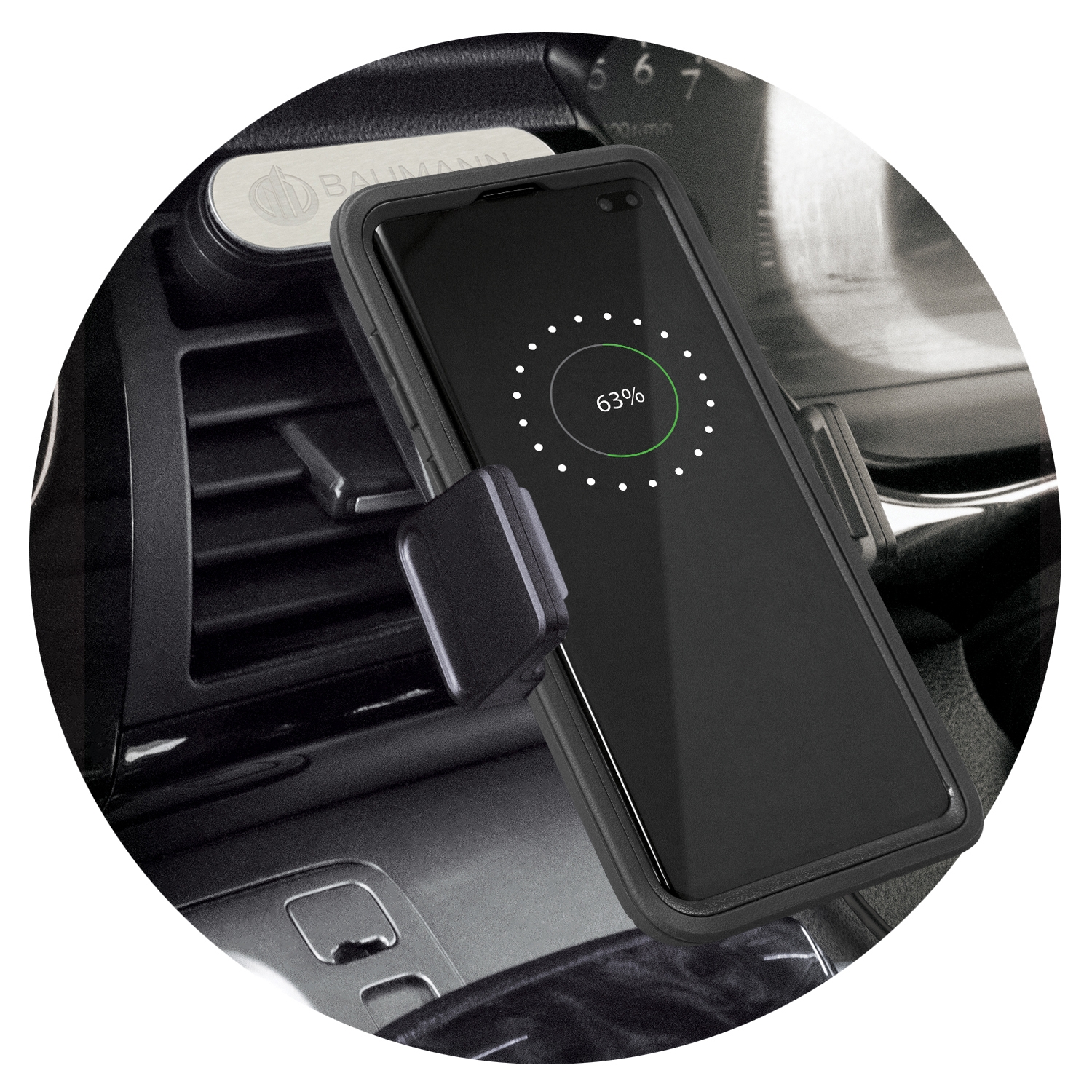 Zamora Wireless Charging Phone Holder – Image 4