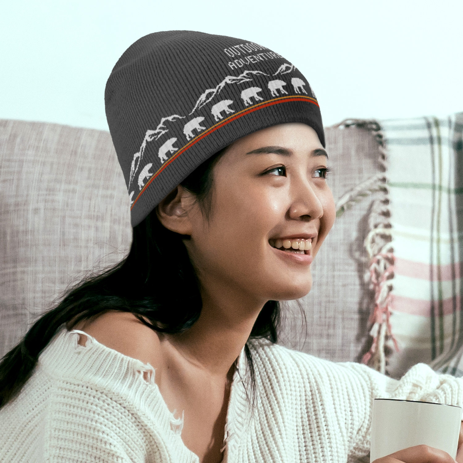 Juneau Custom Knitted Beanie – Image 2